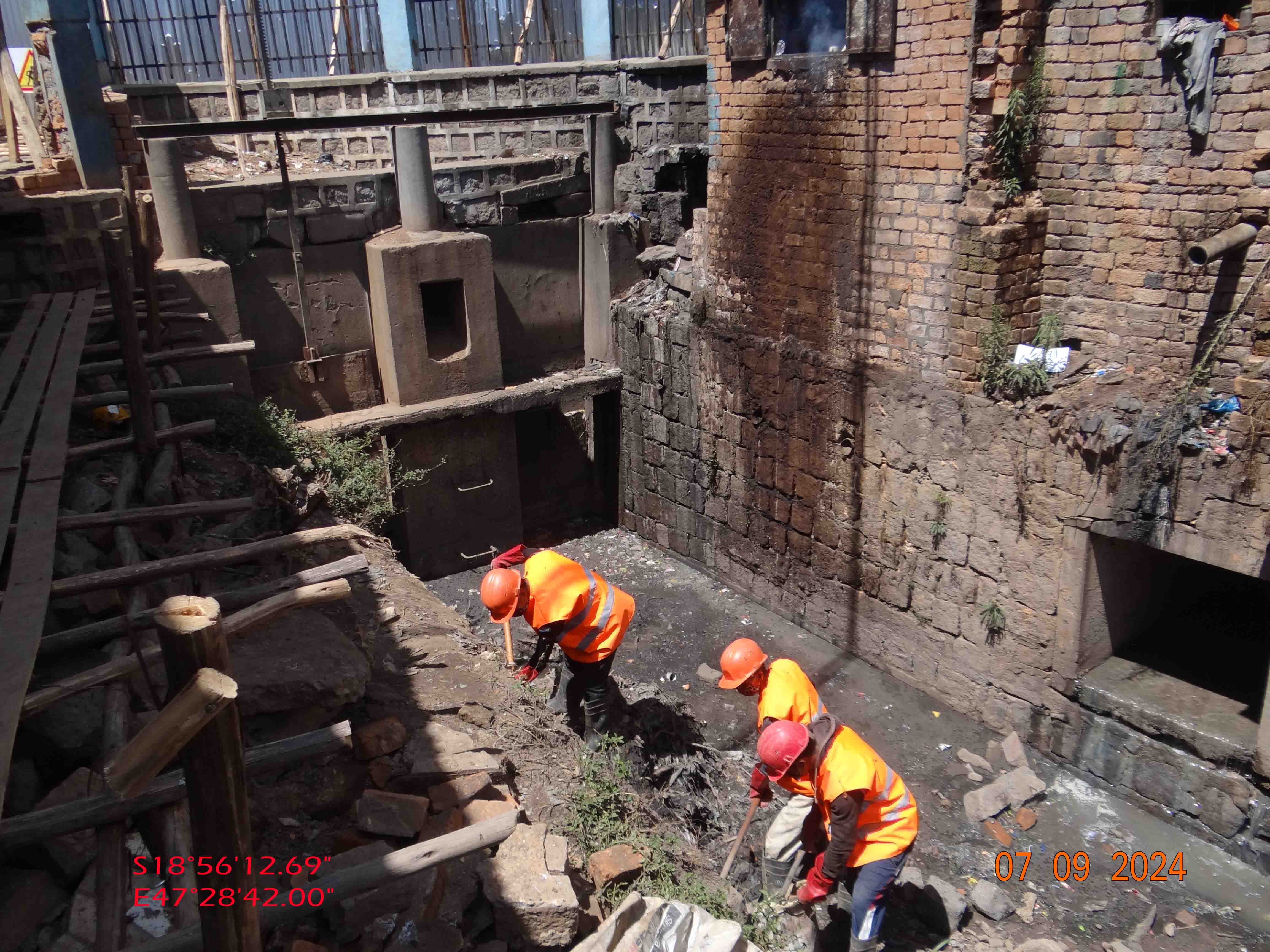 Image chantier avant