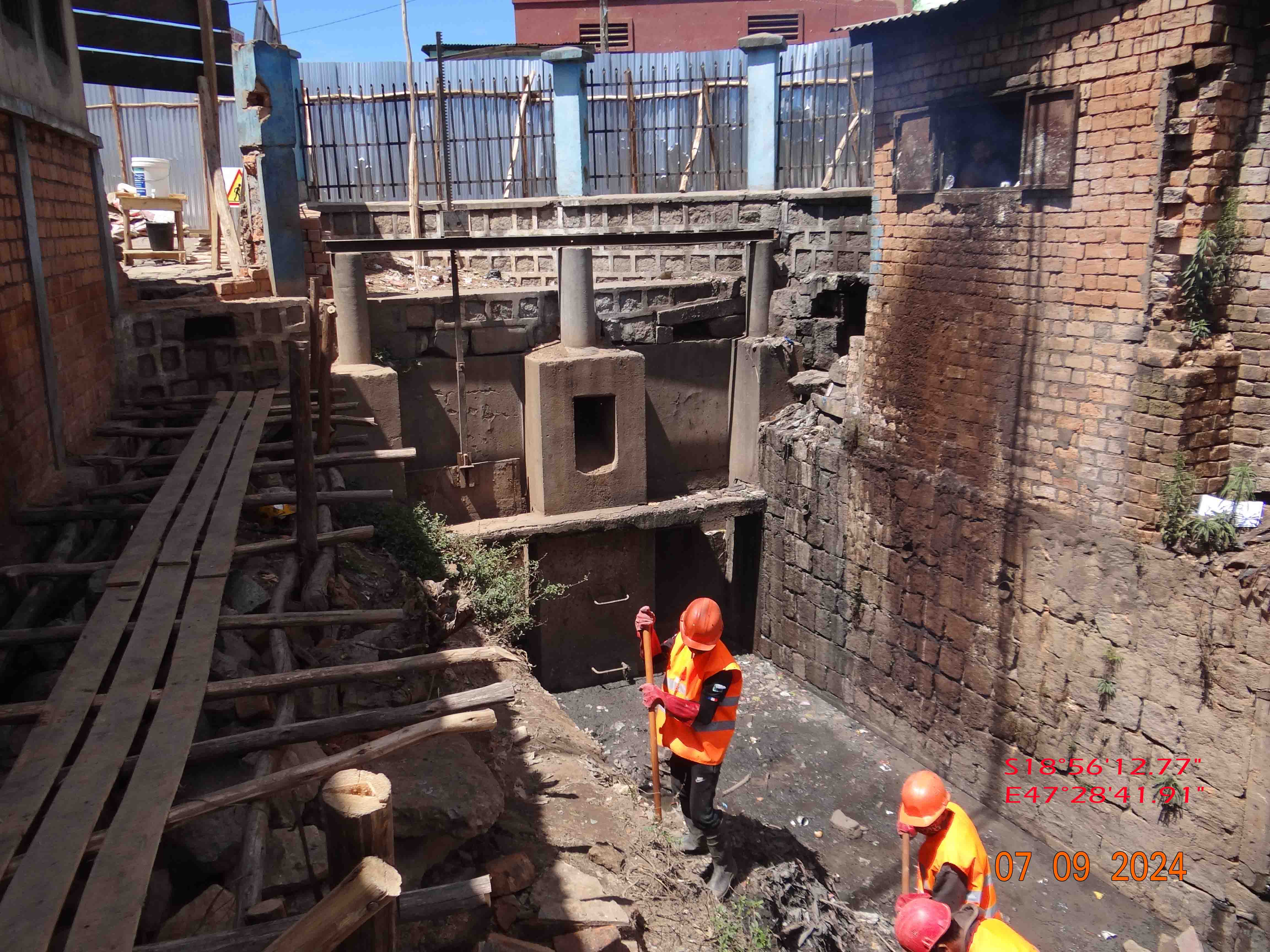 Image chantier avant