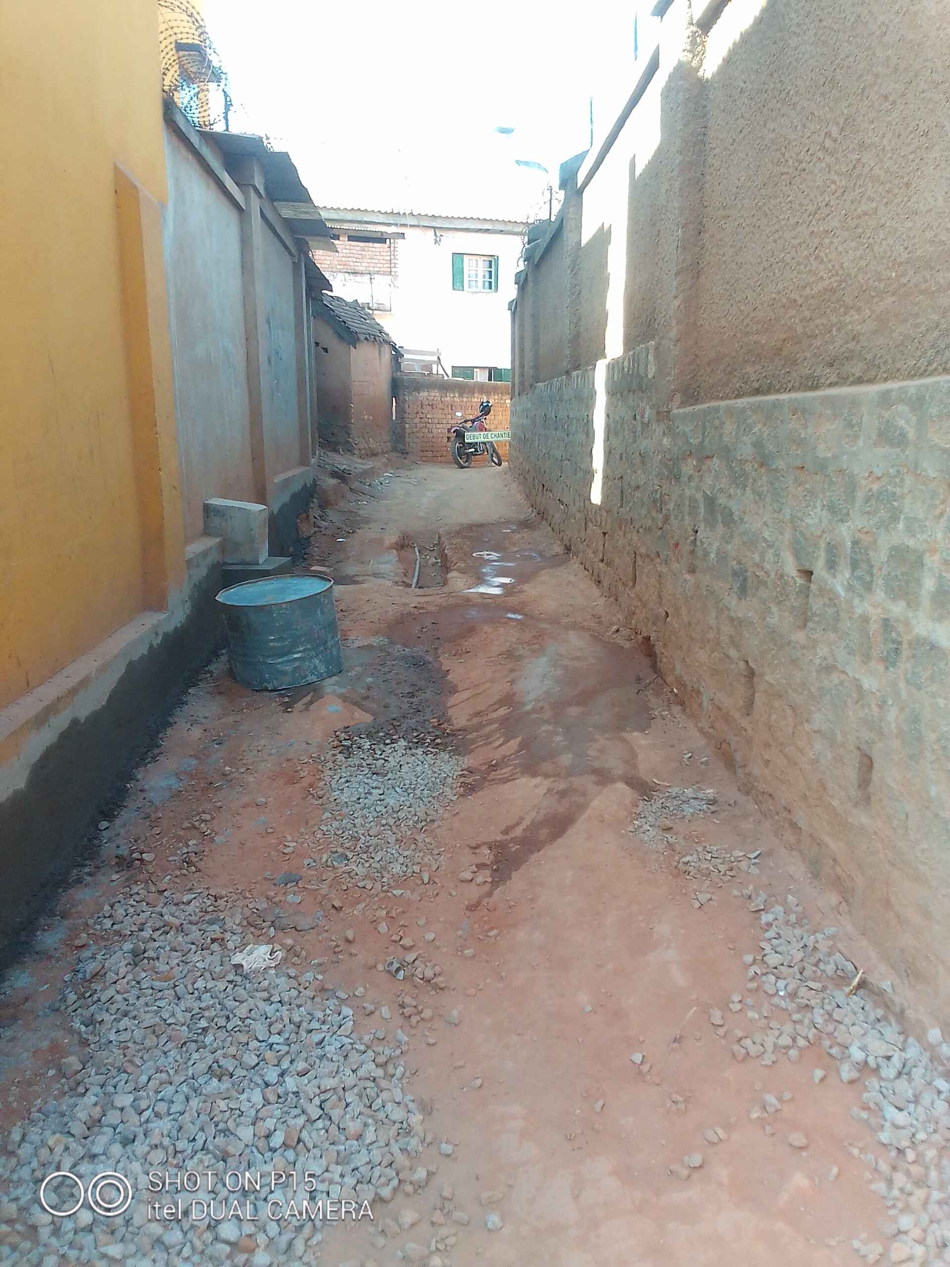 Image chantier avant