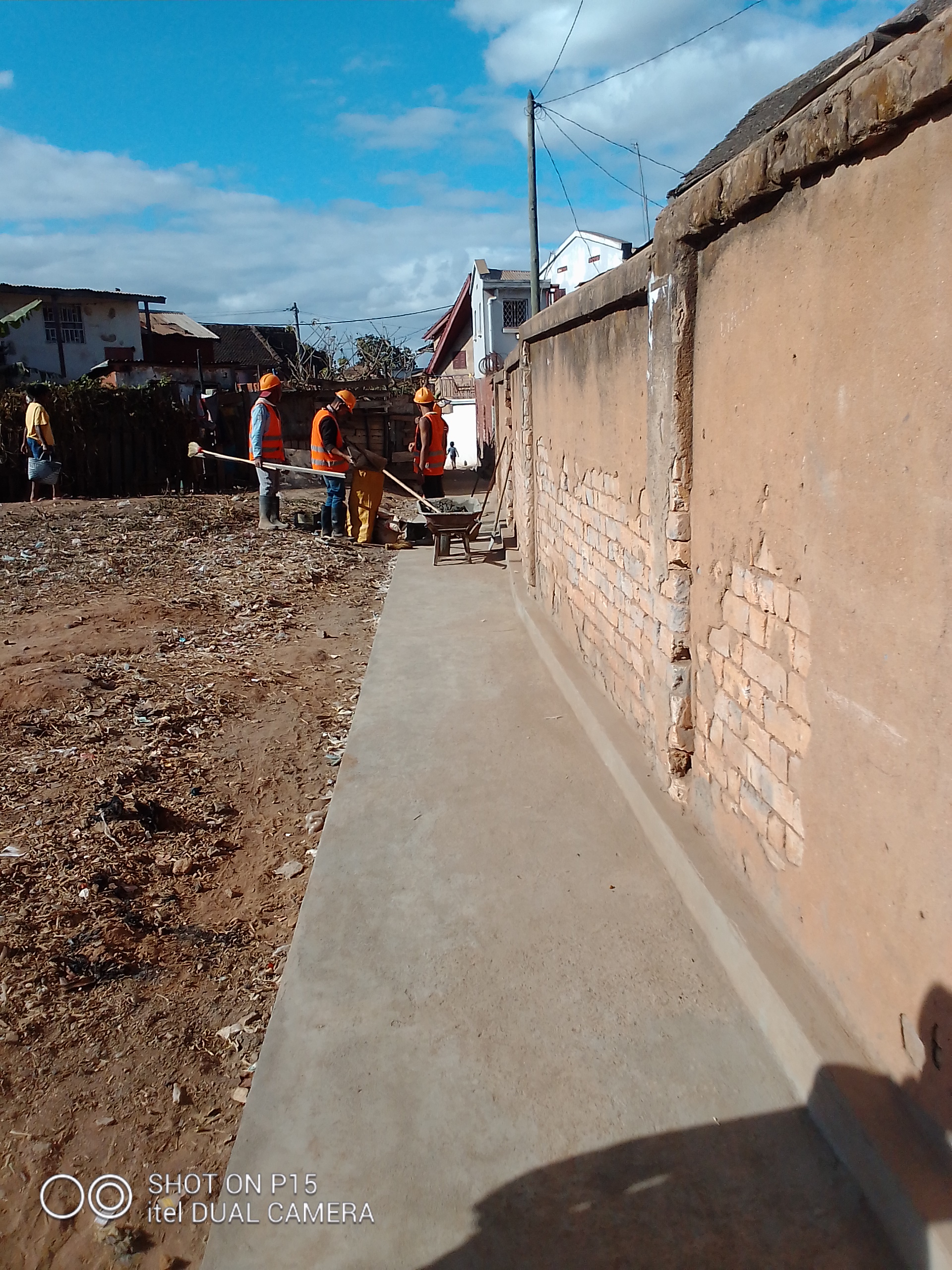 Image chantier après