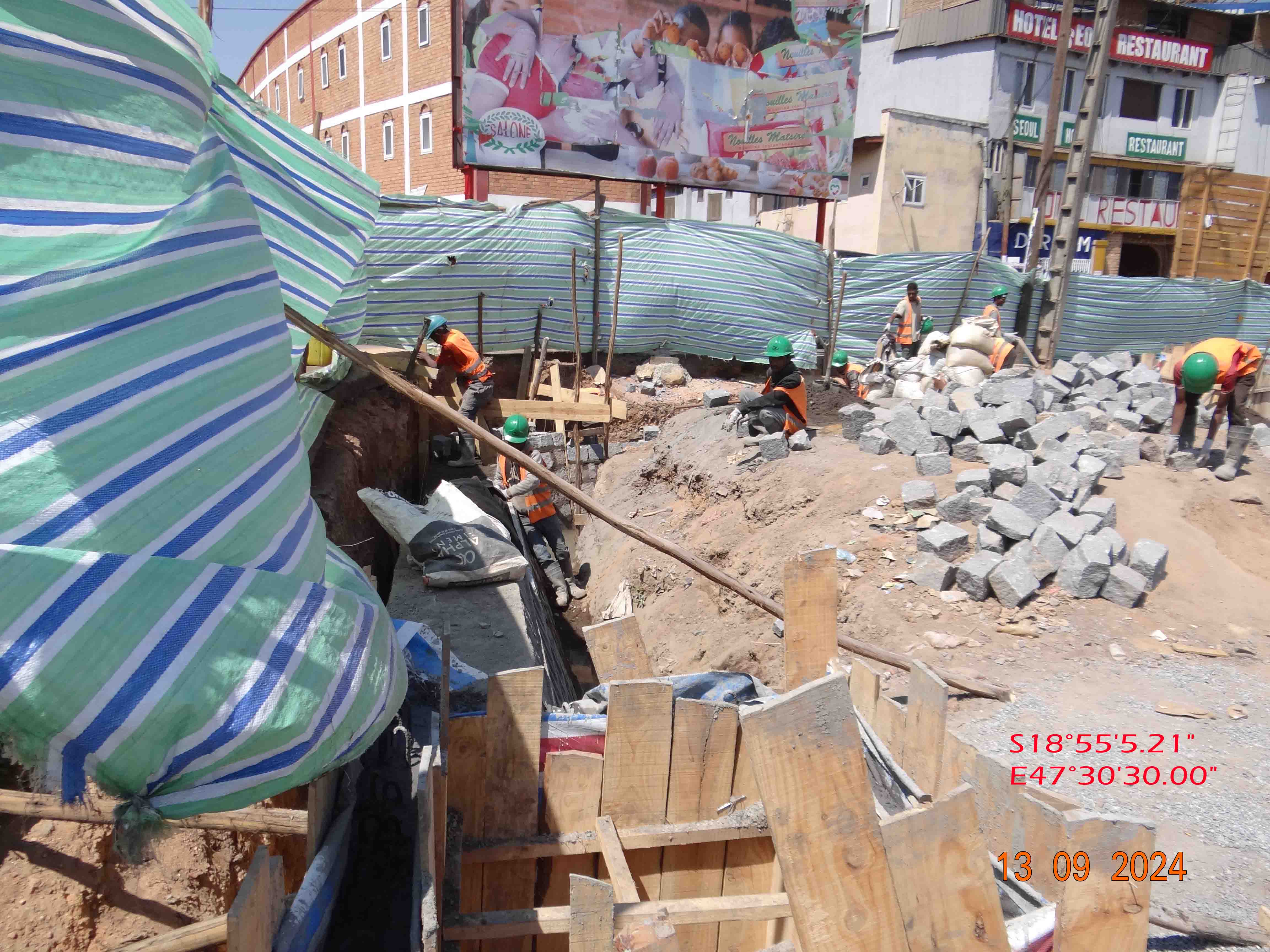 Image chantier avant