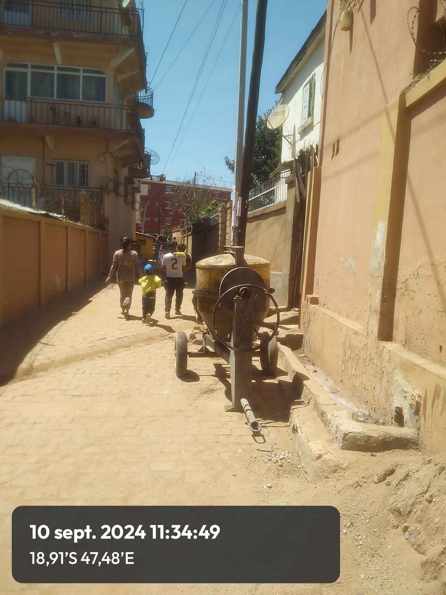 Image chantier avant