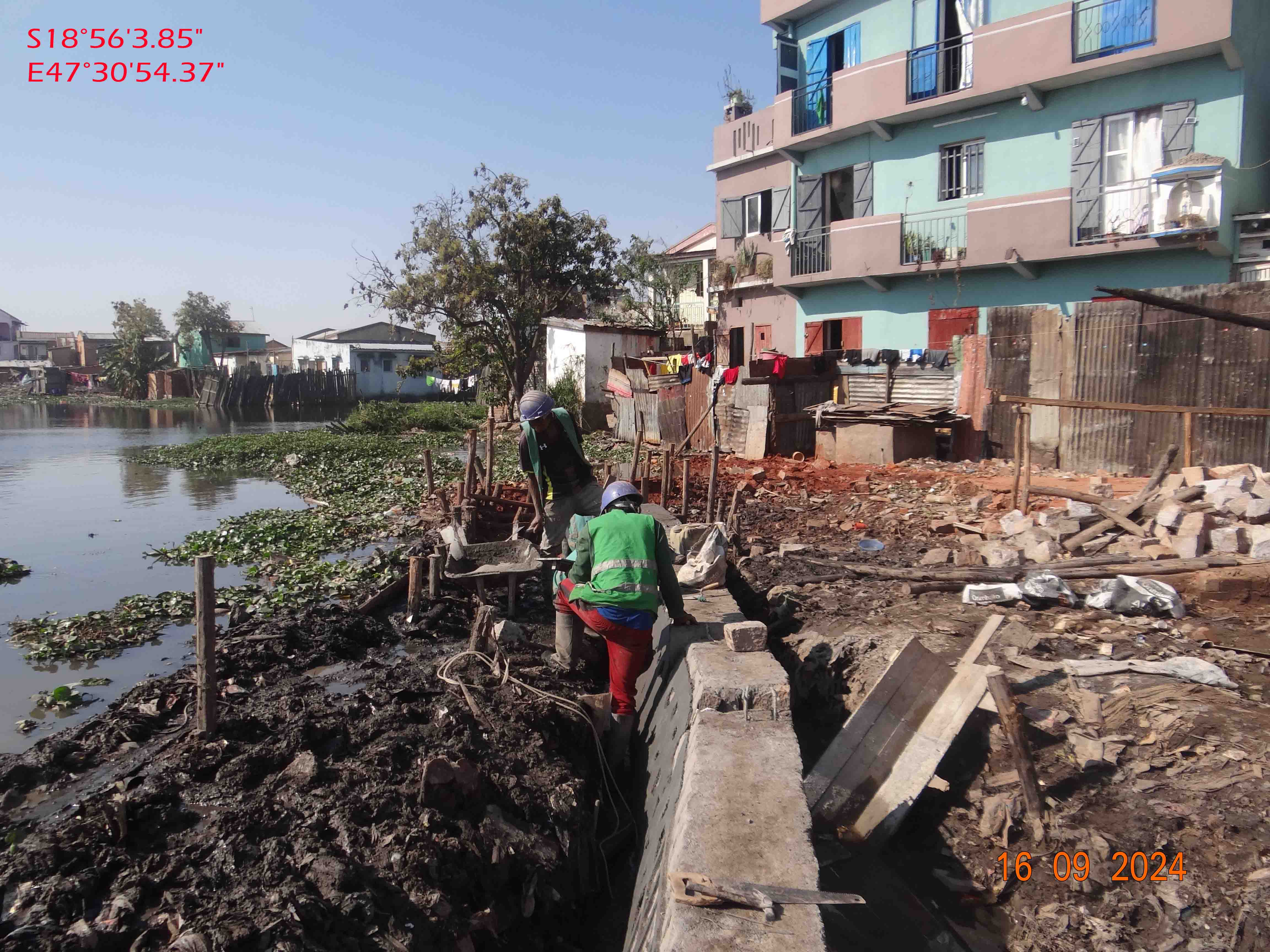 Image chantier avant