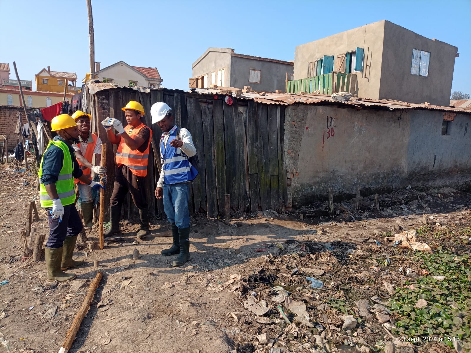 Image chantier avant