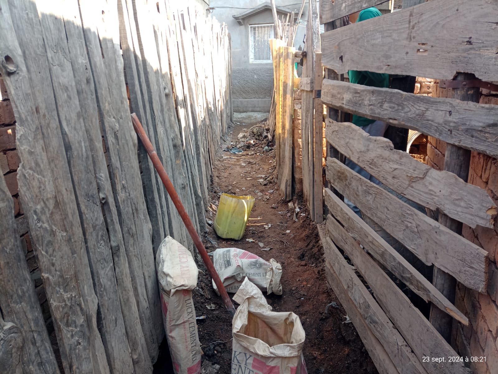 Image chantier avant