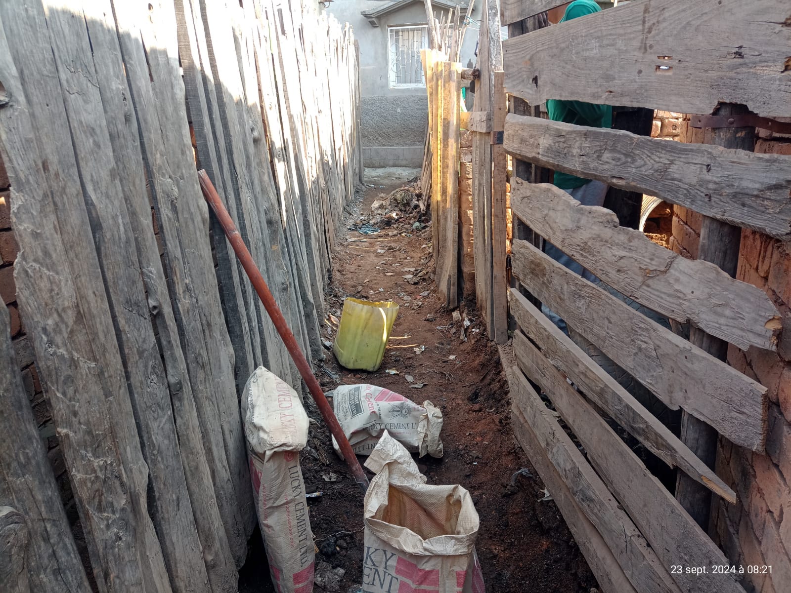 Image chantier avant