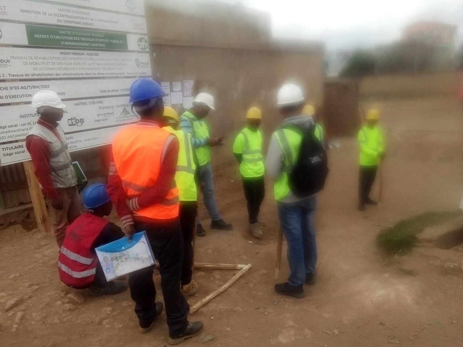 Image chantier avant