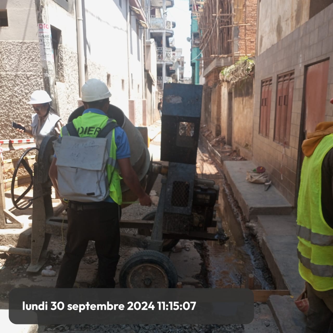 Image chantier pendant