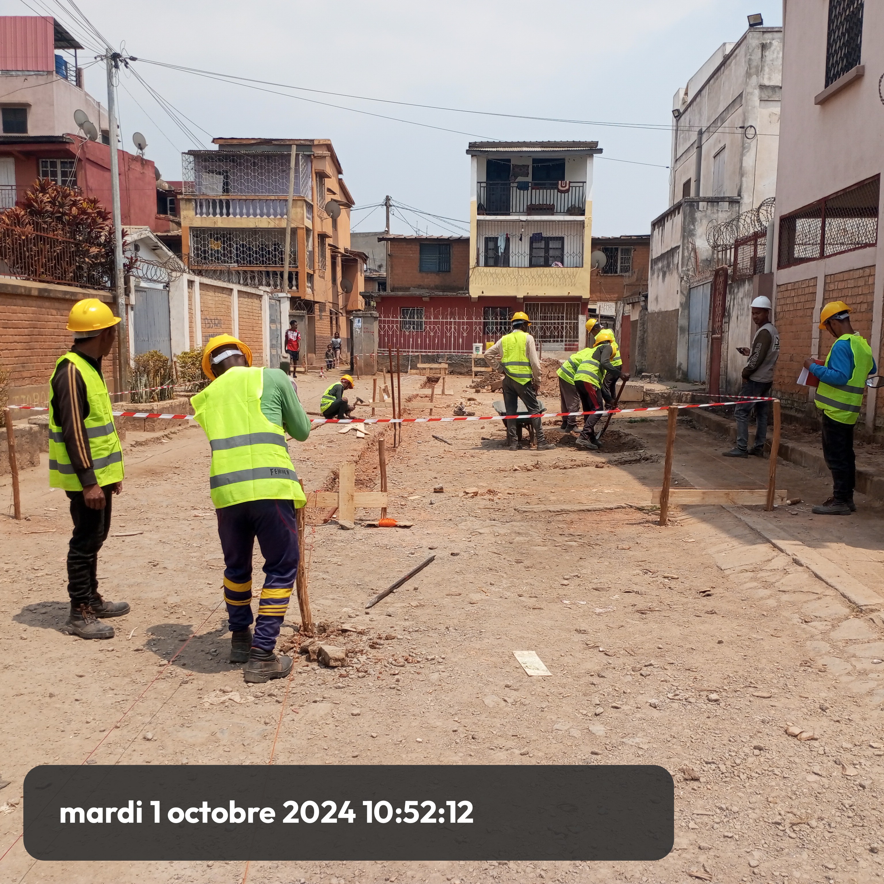 Image chantier avant