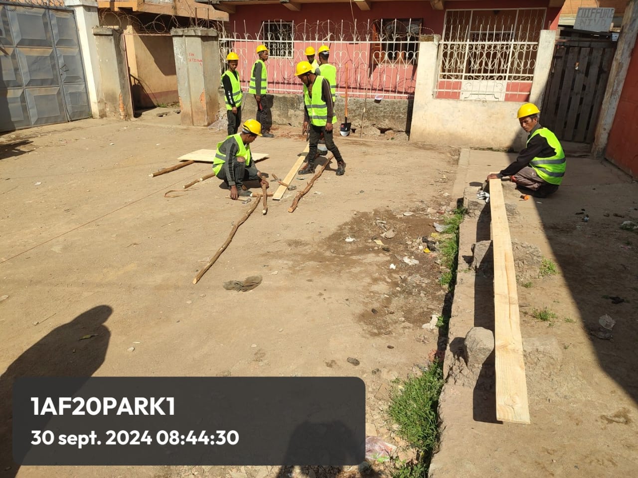 Image chantier avant