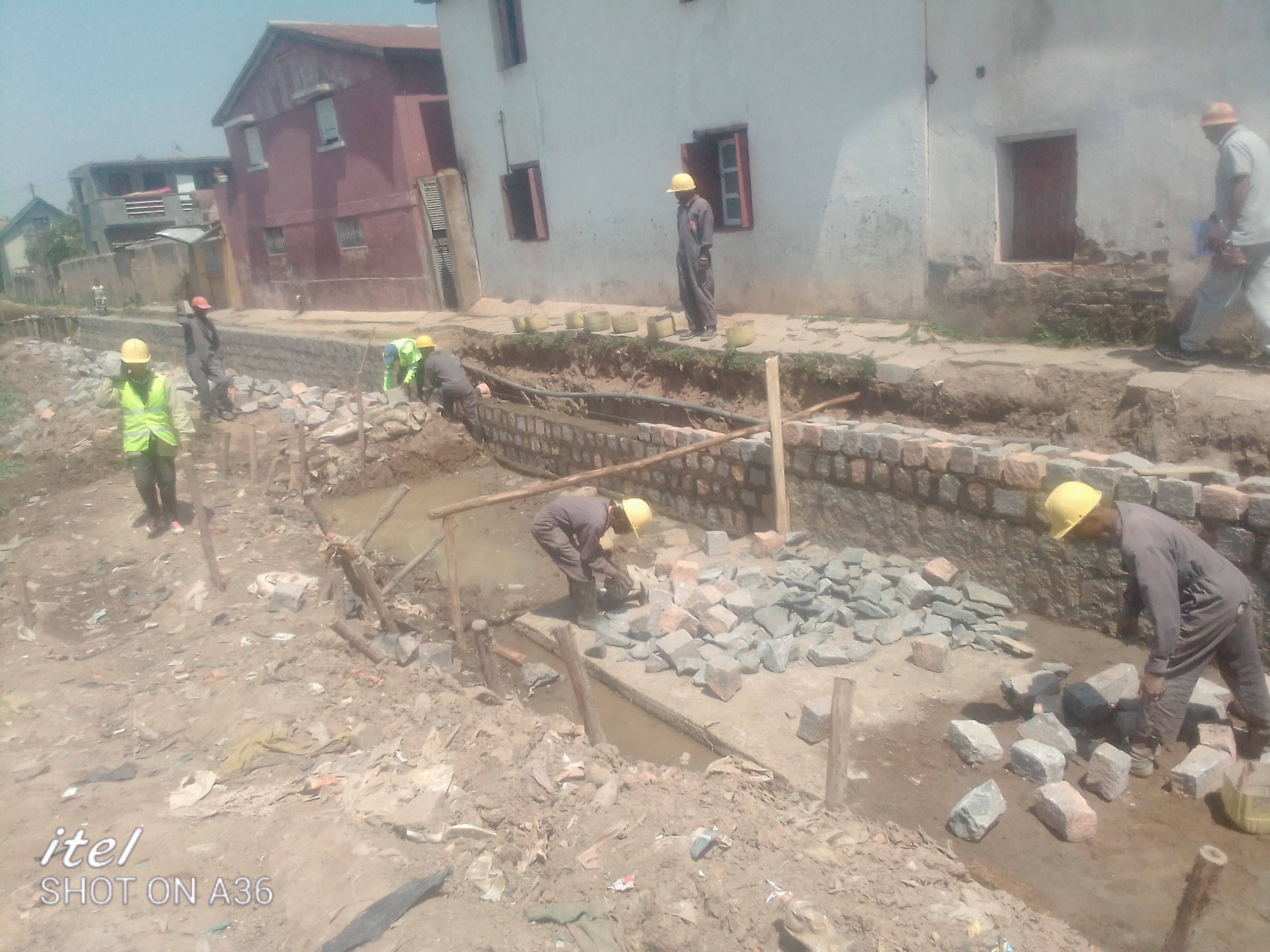 Image chantier avant