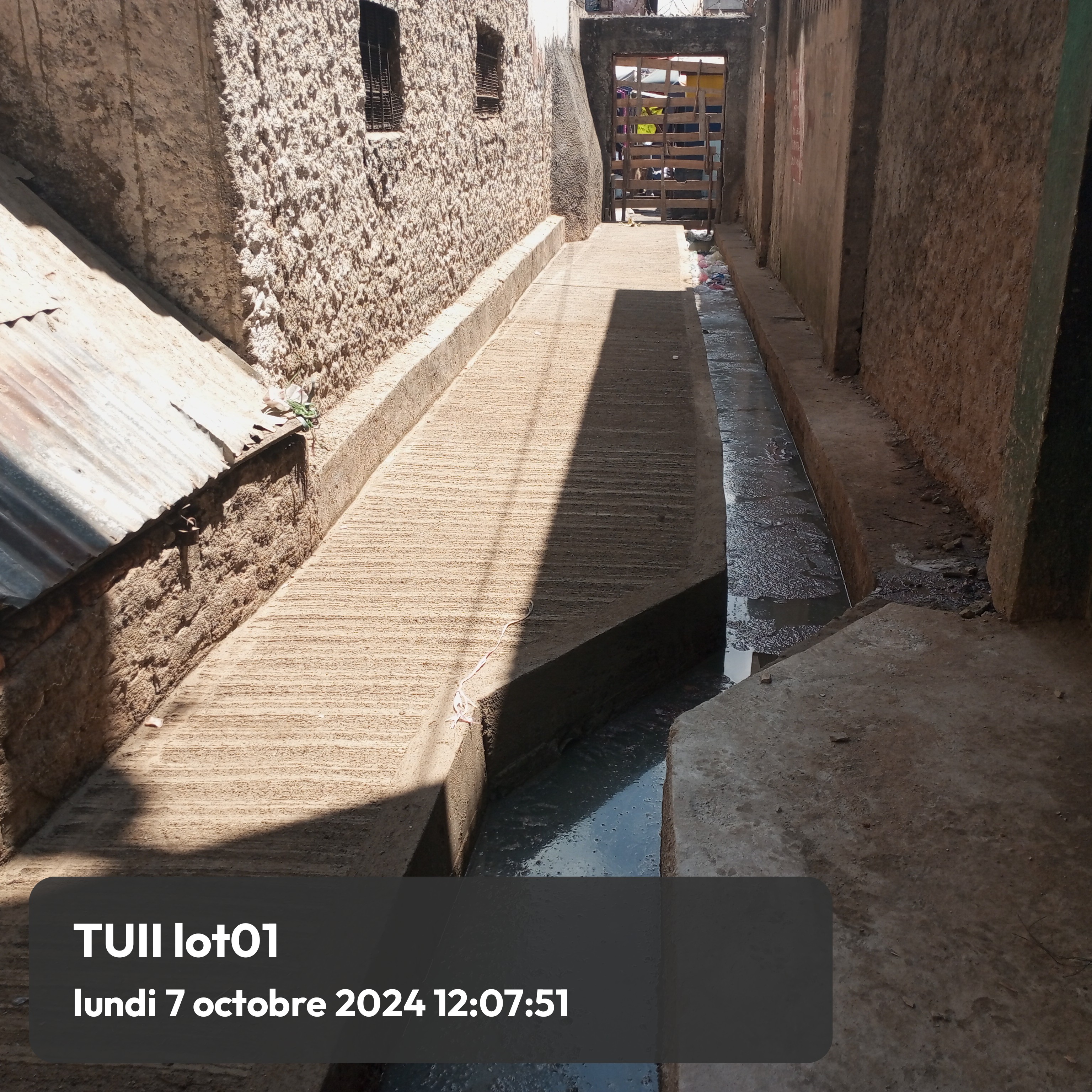 Image chantier après