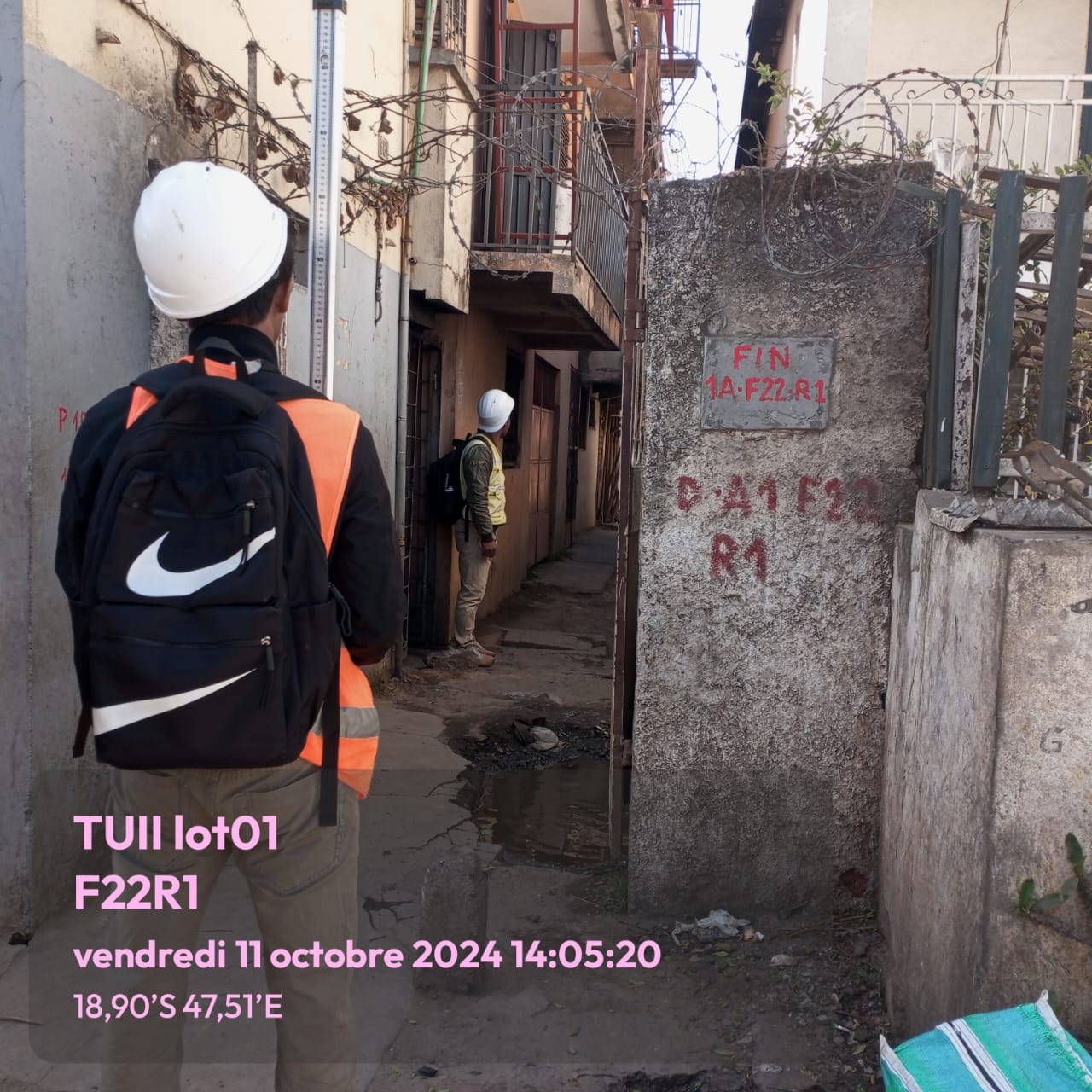 Image chantier avant