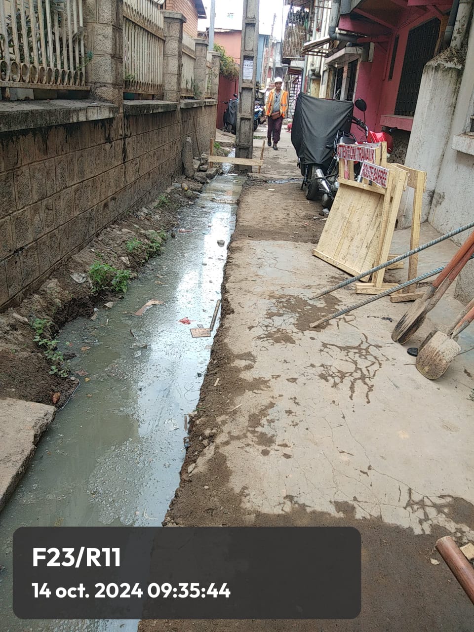 Image chantier avant