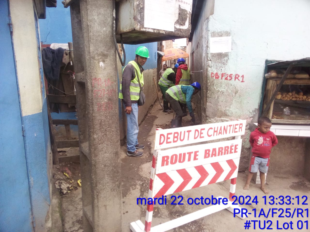 Image chantier avant