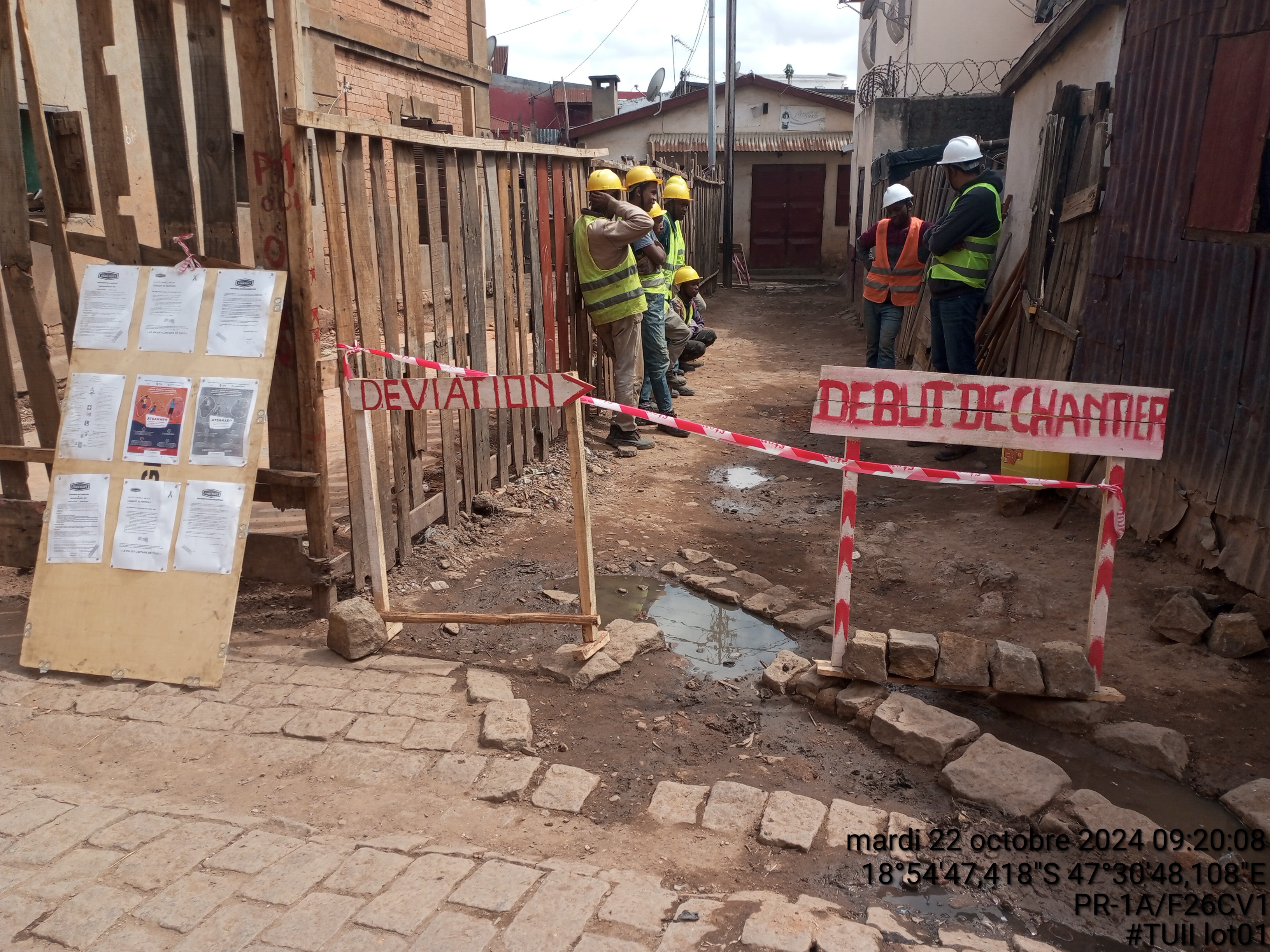Image chantier avant
