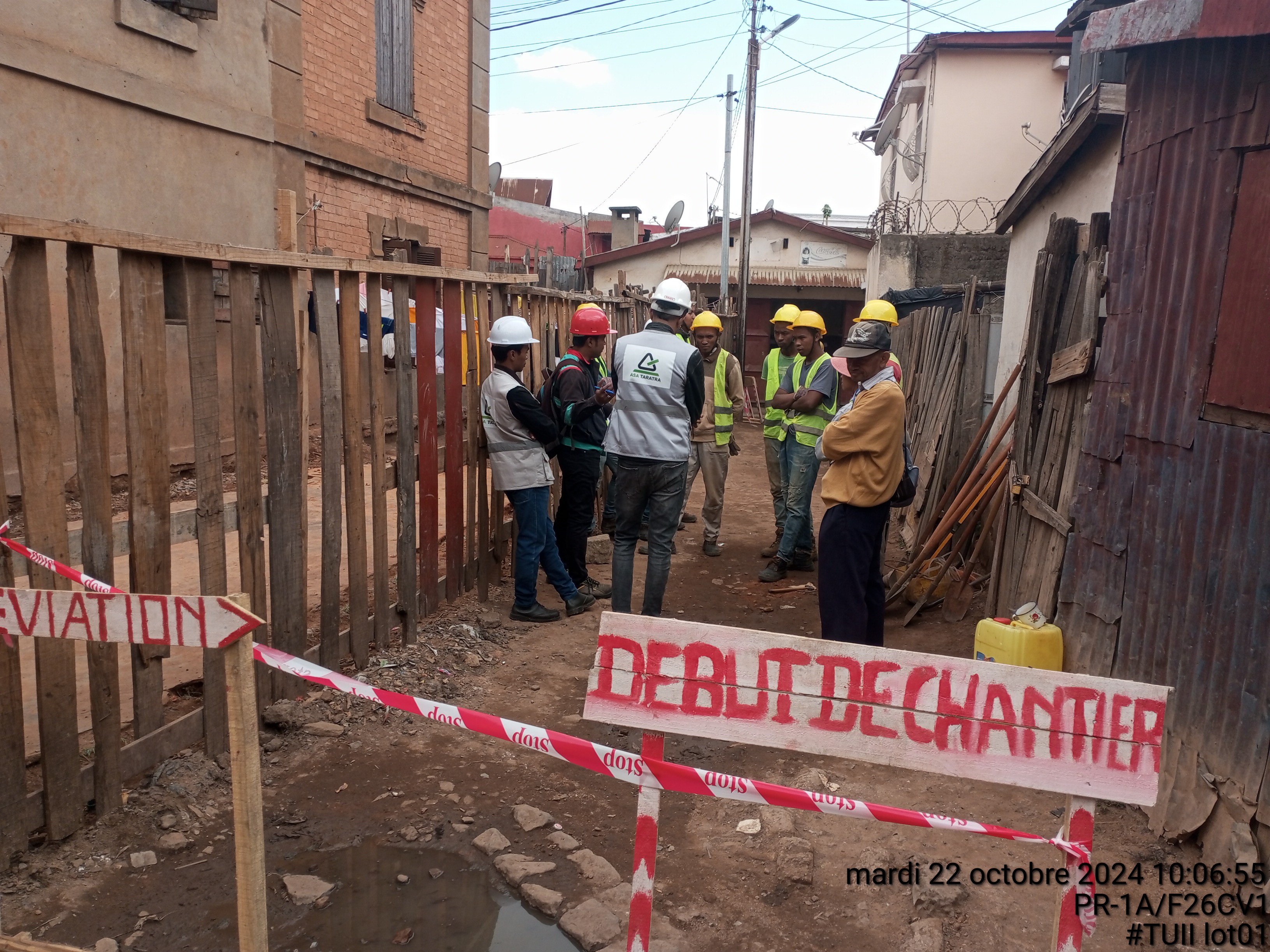 Image chantier avant
