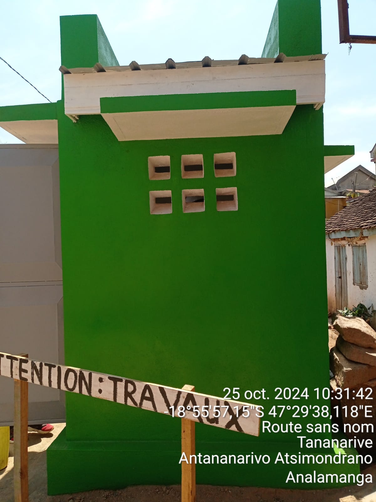 Image chantier après