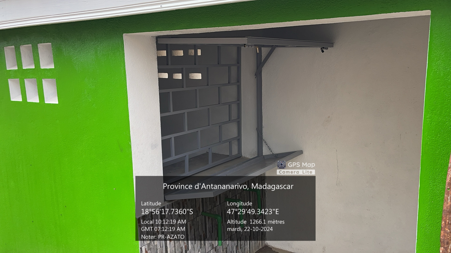 Image chantier après