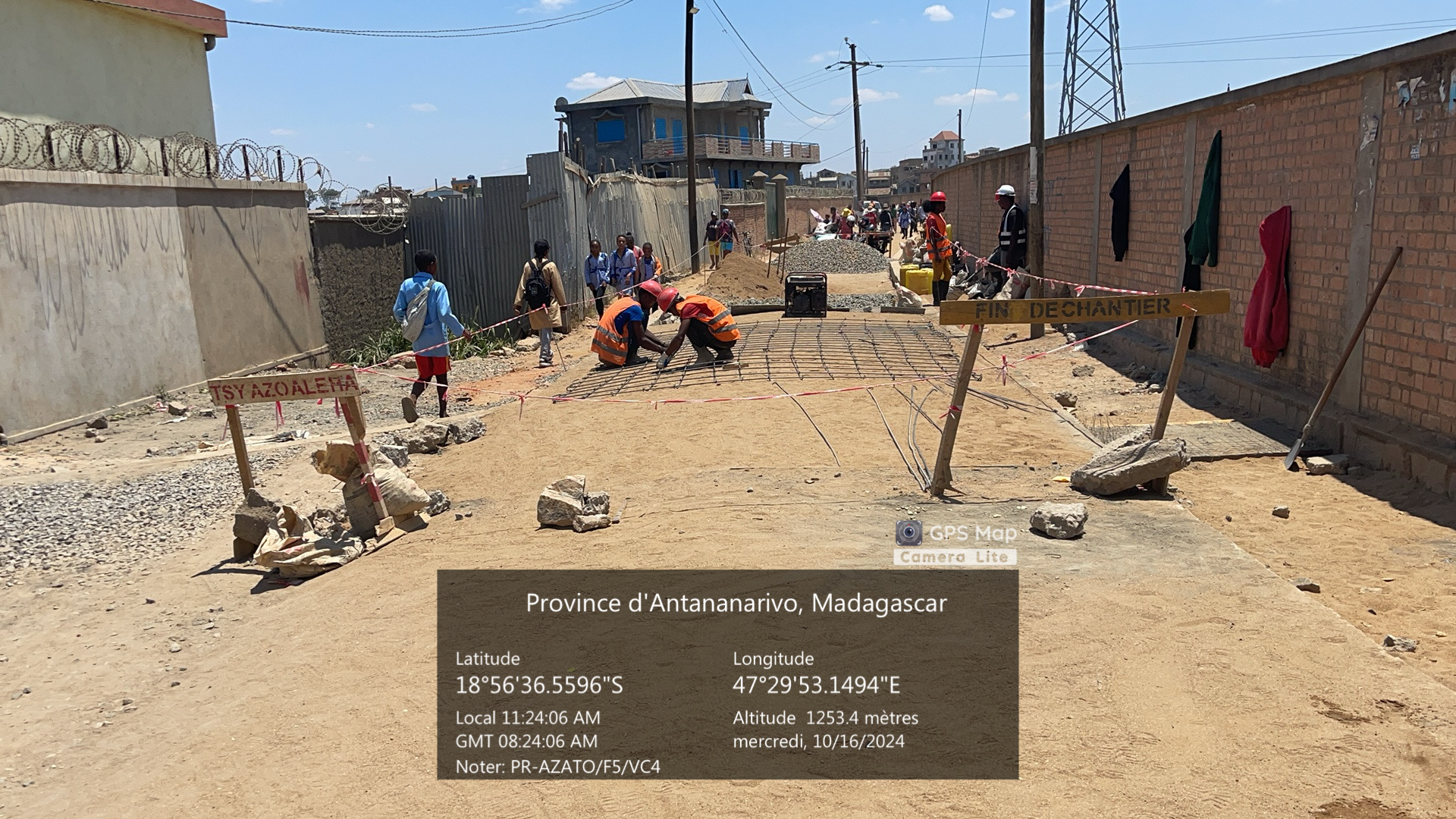 Image chantier pendant