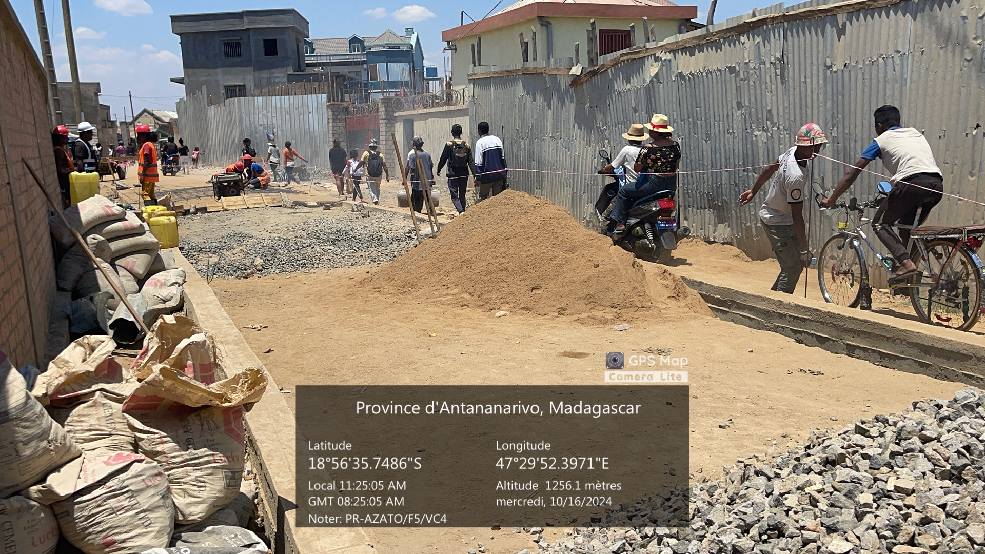 Image chantier pendant