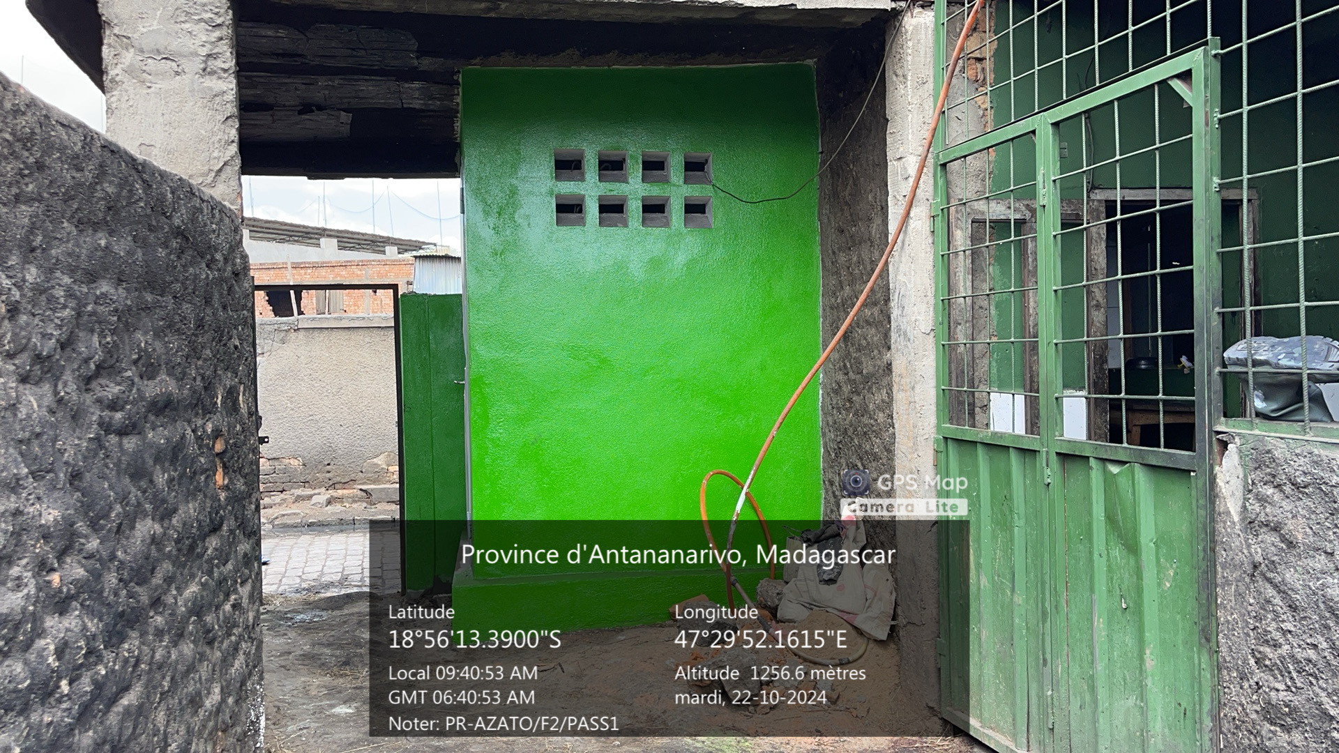 Image chantier après