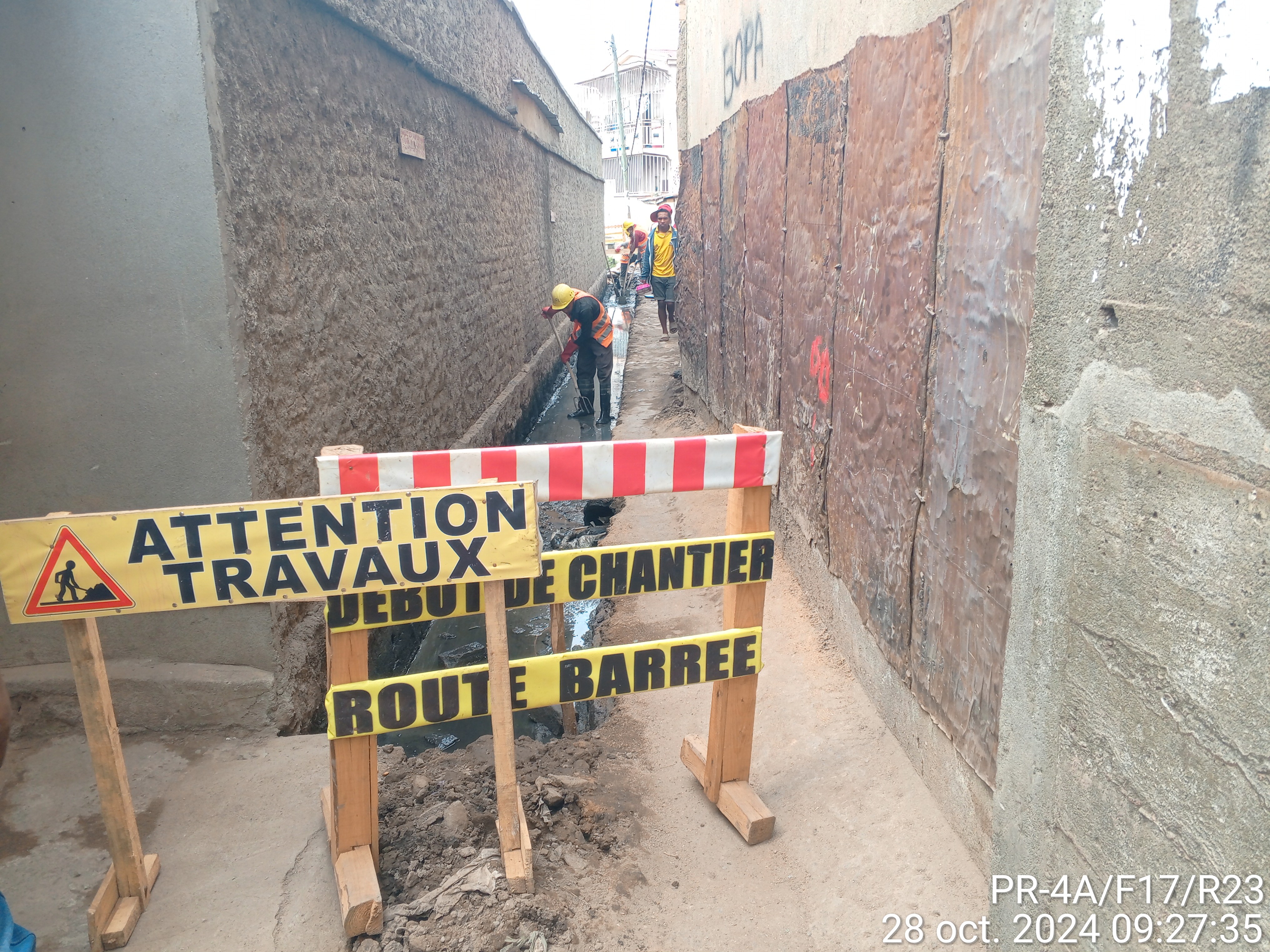 Image chantier avant