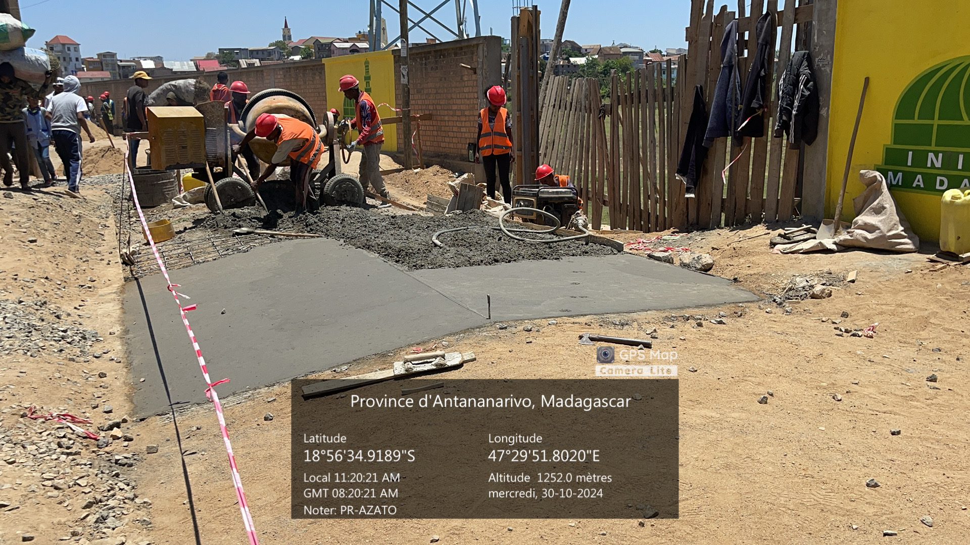 Image chantier pendant