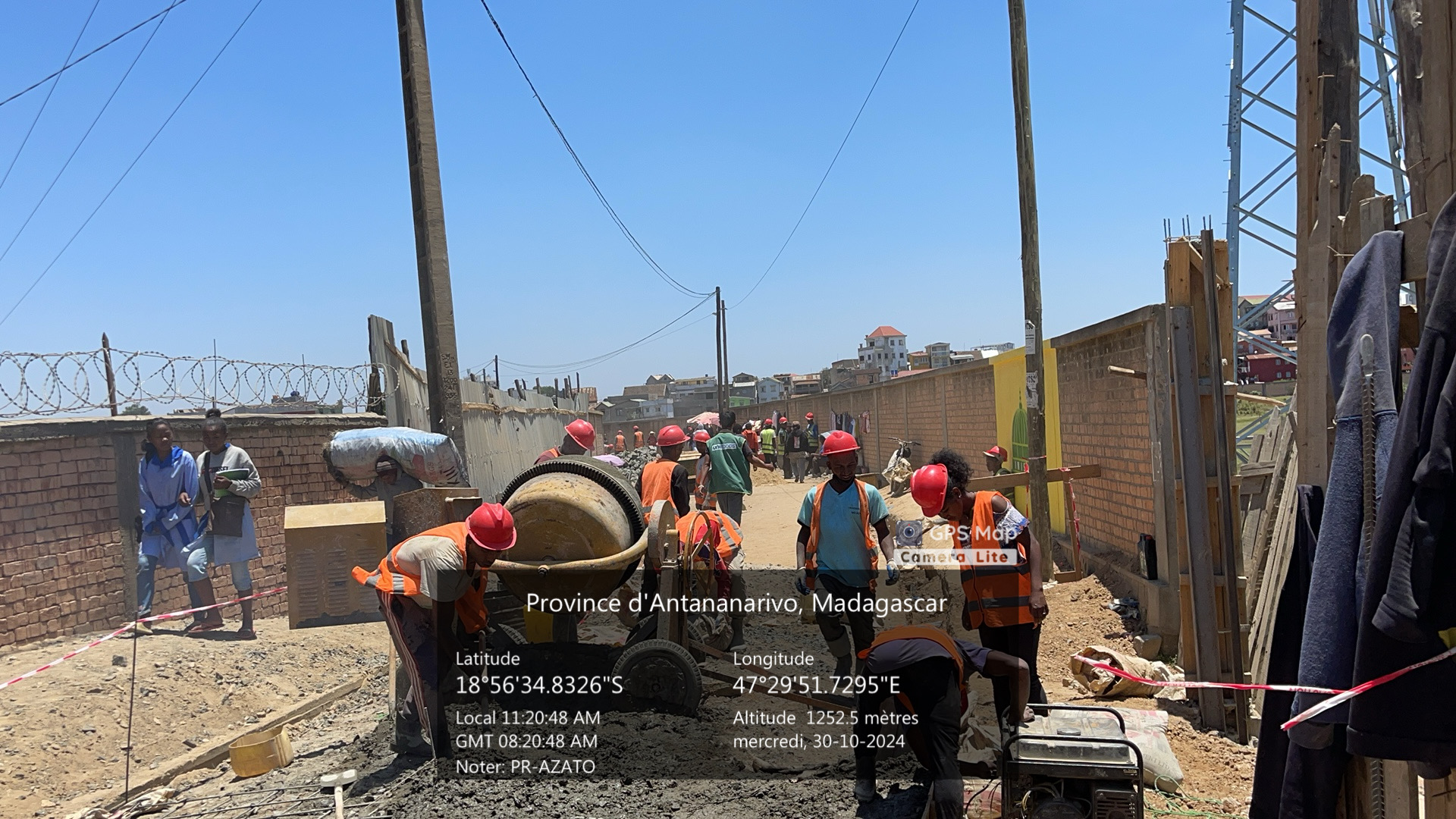 Image chantier pendant