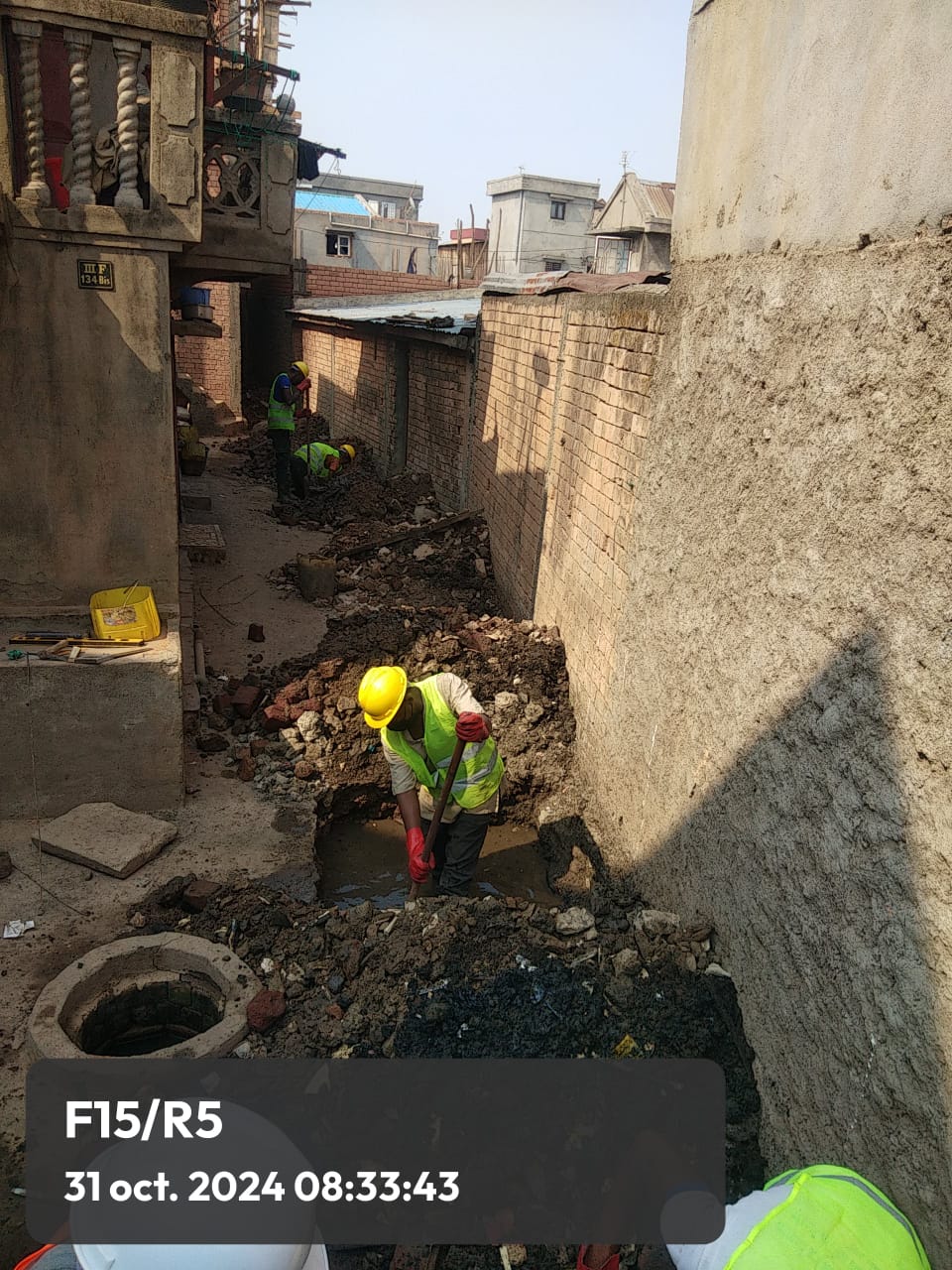 Image chantier avant