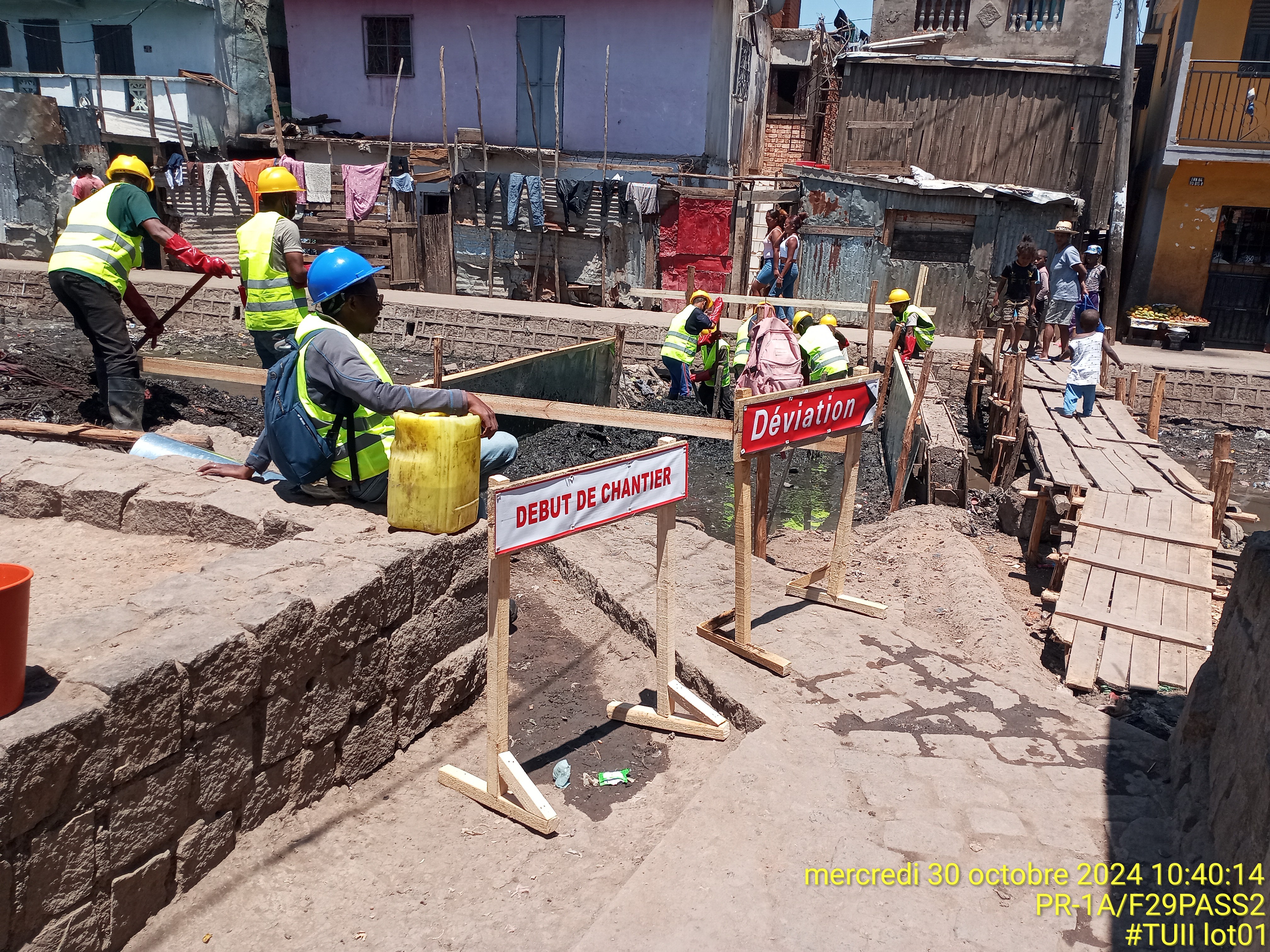 Image chantier avant