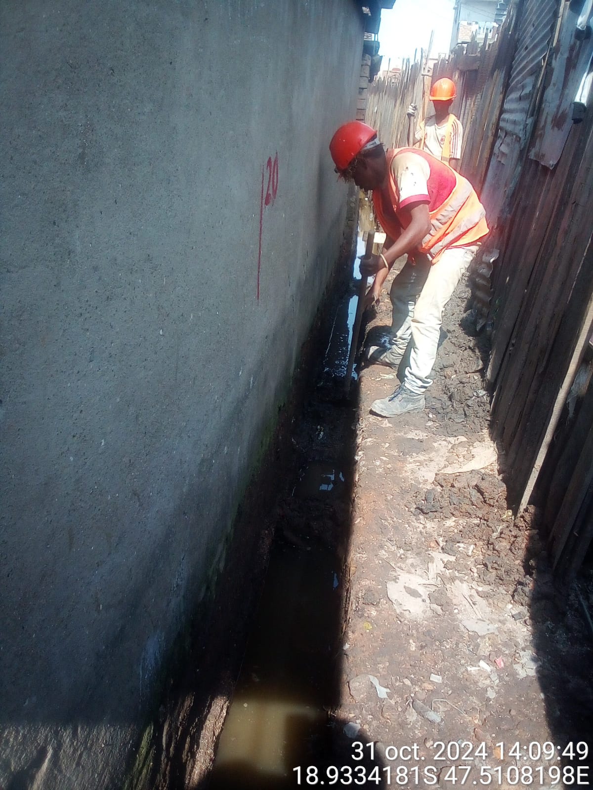 Image chantier avant