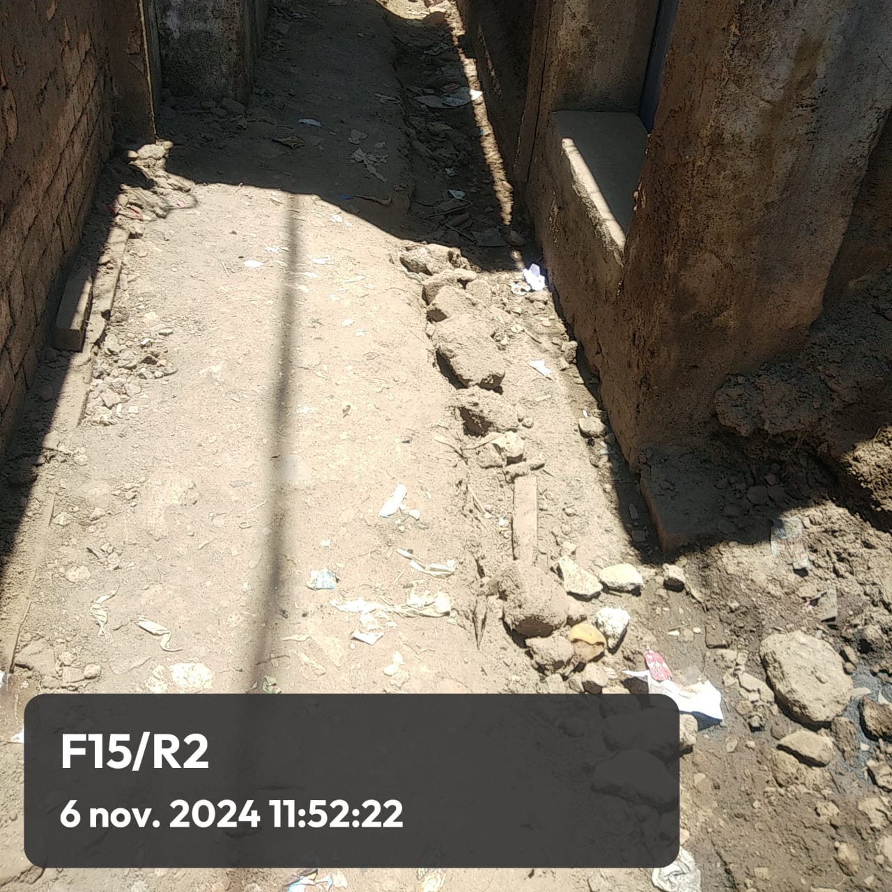 Image chantier avant