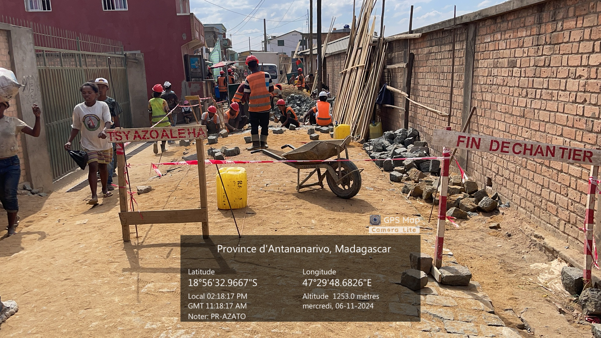 Image chantier pendant