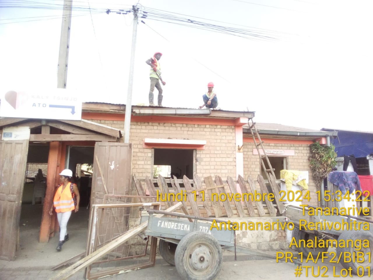 Image chantier avant