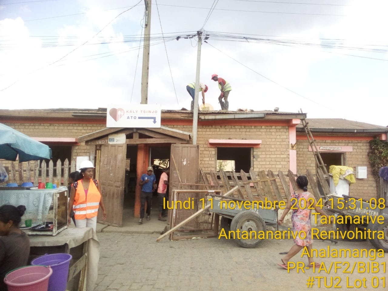 Image chantier avant