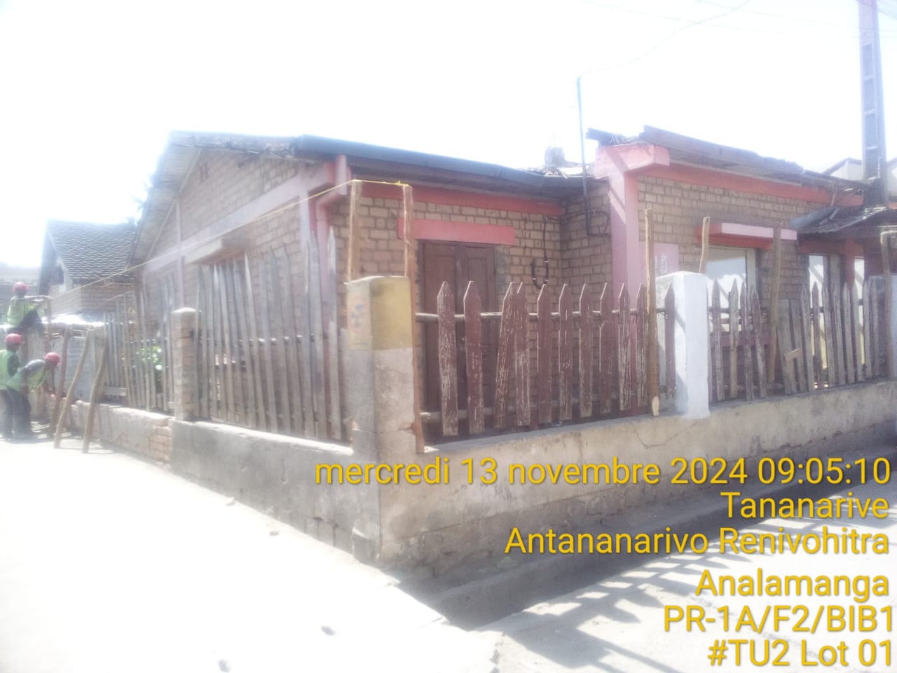 Image chantier avant
