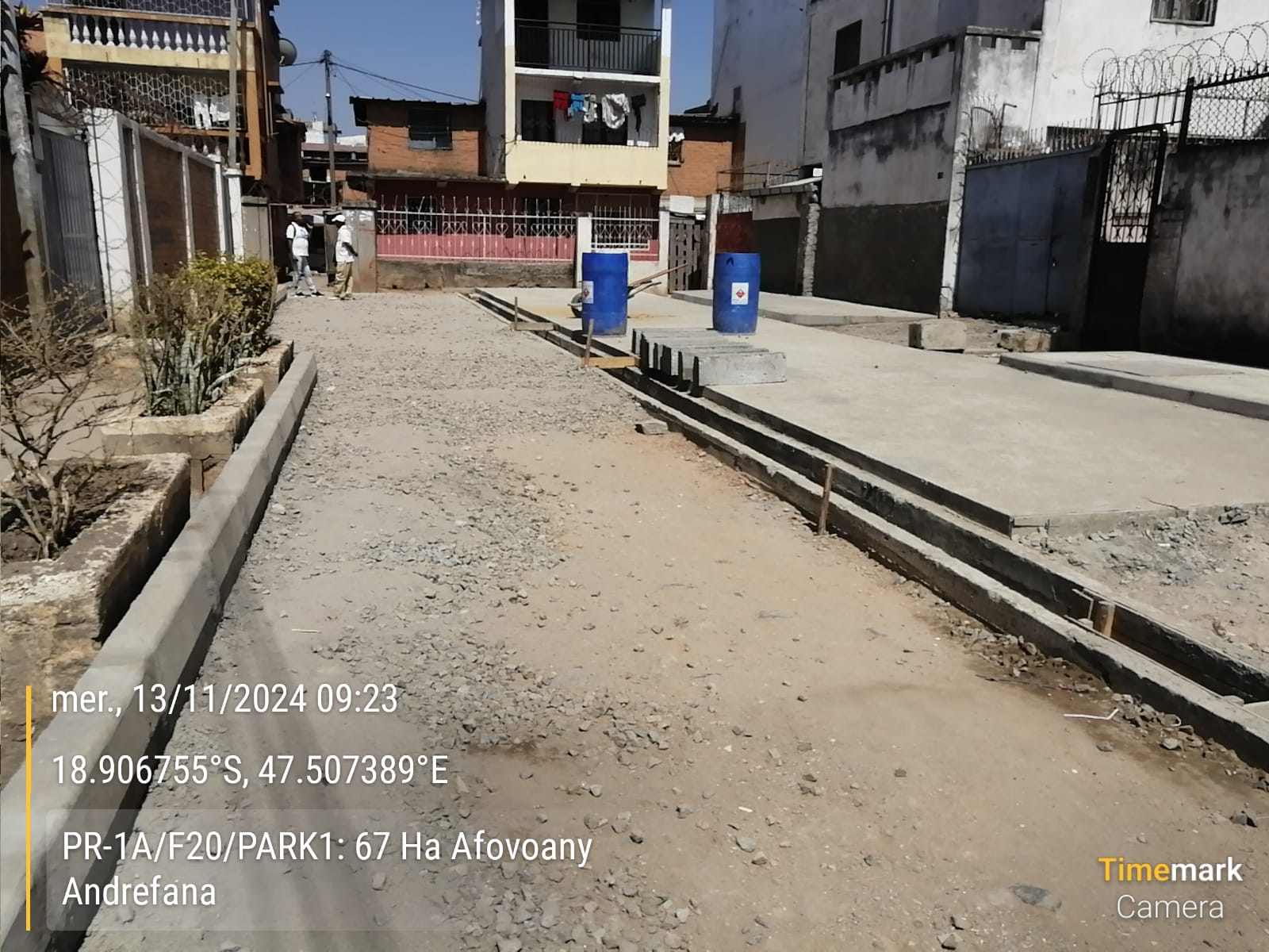 Image chantier avant
