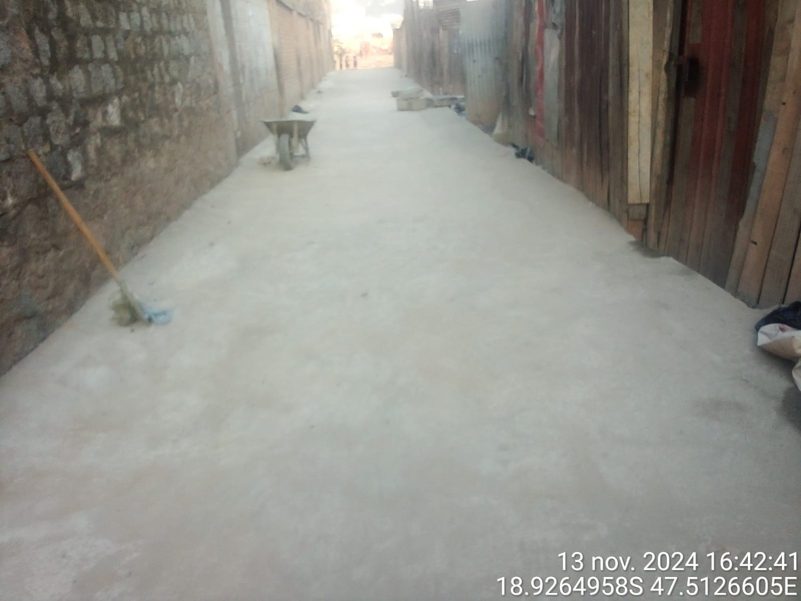 Image chantier après