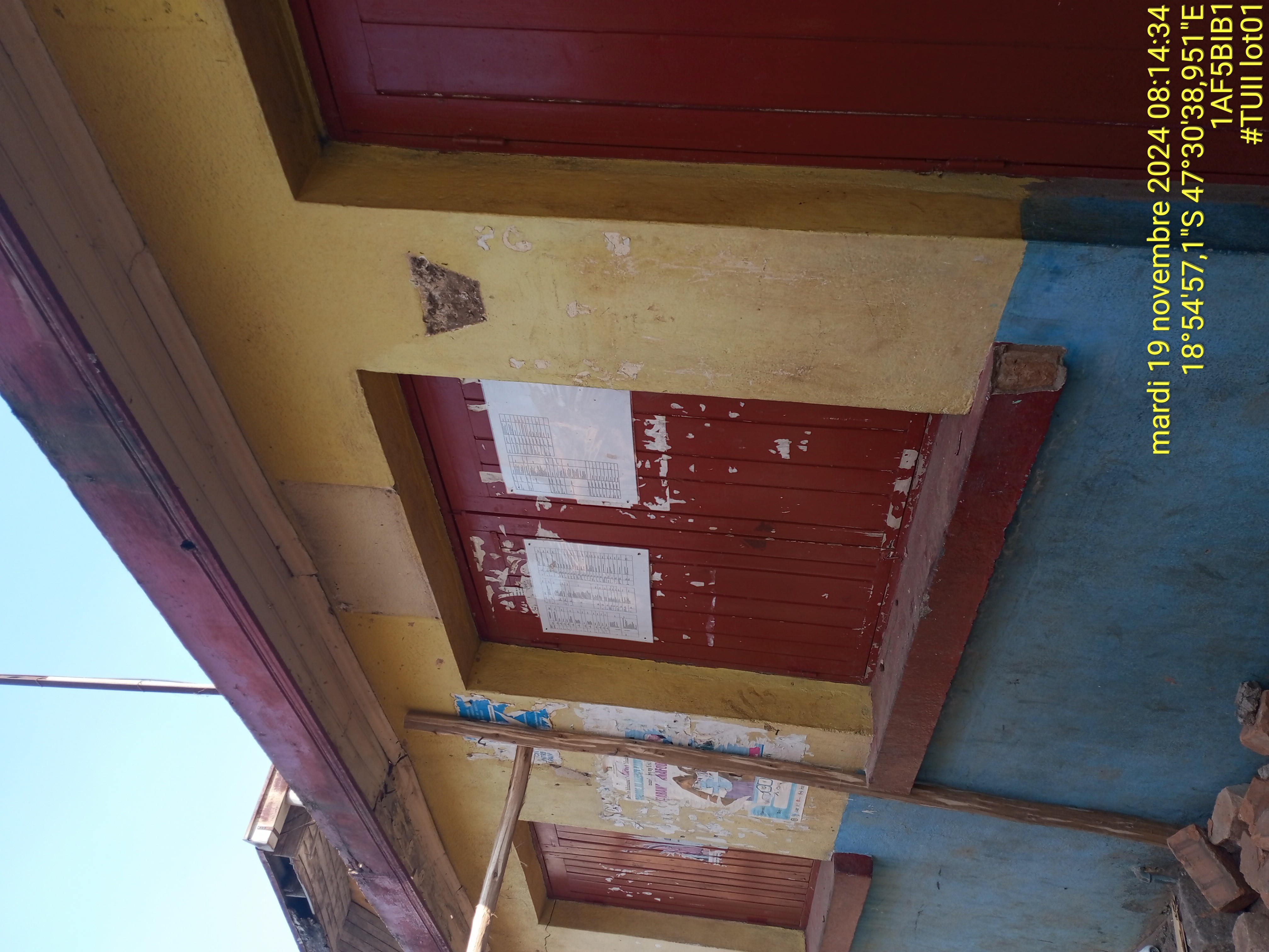 Image chantier avant