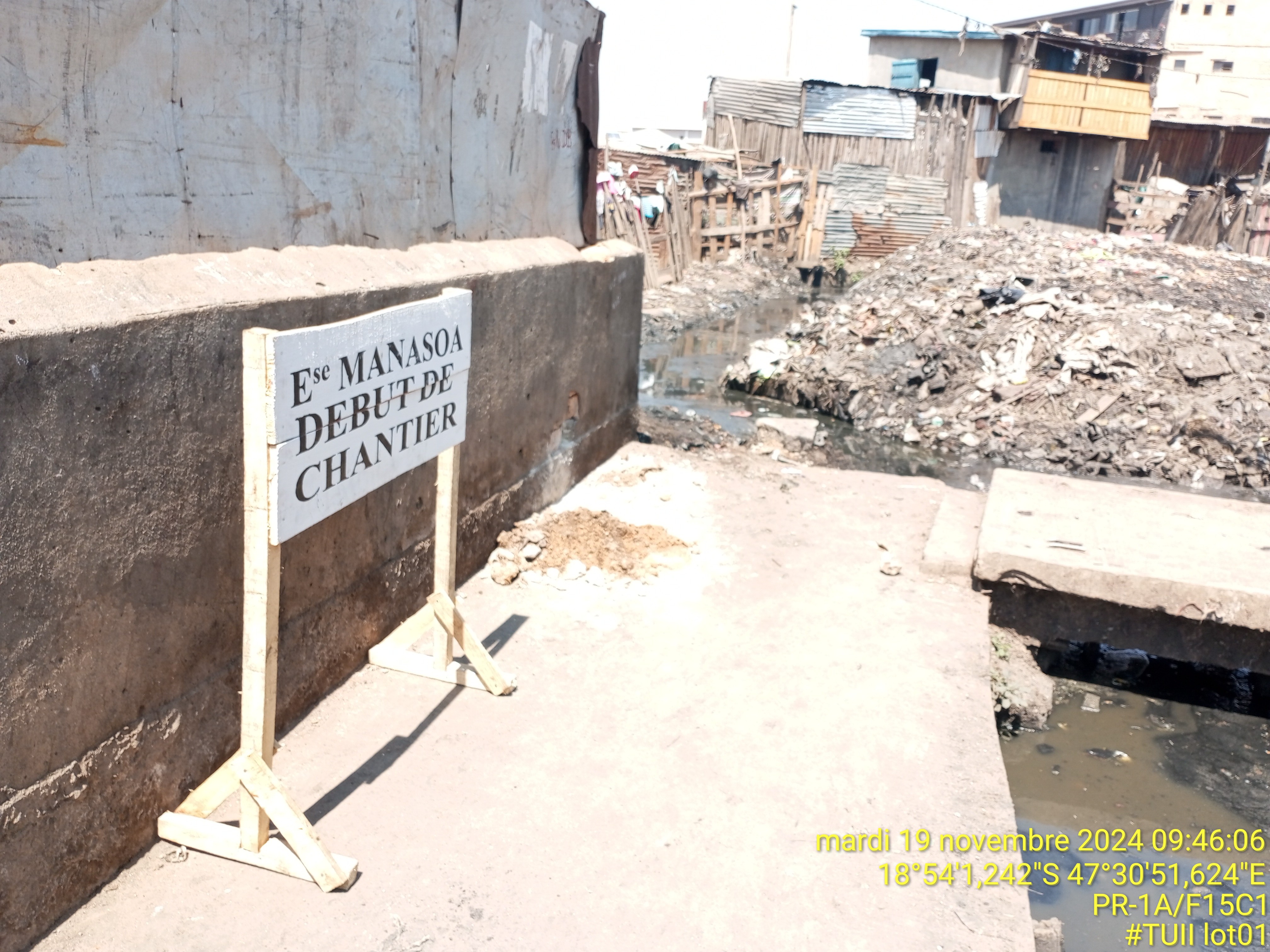 Image chantier avant