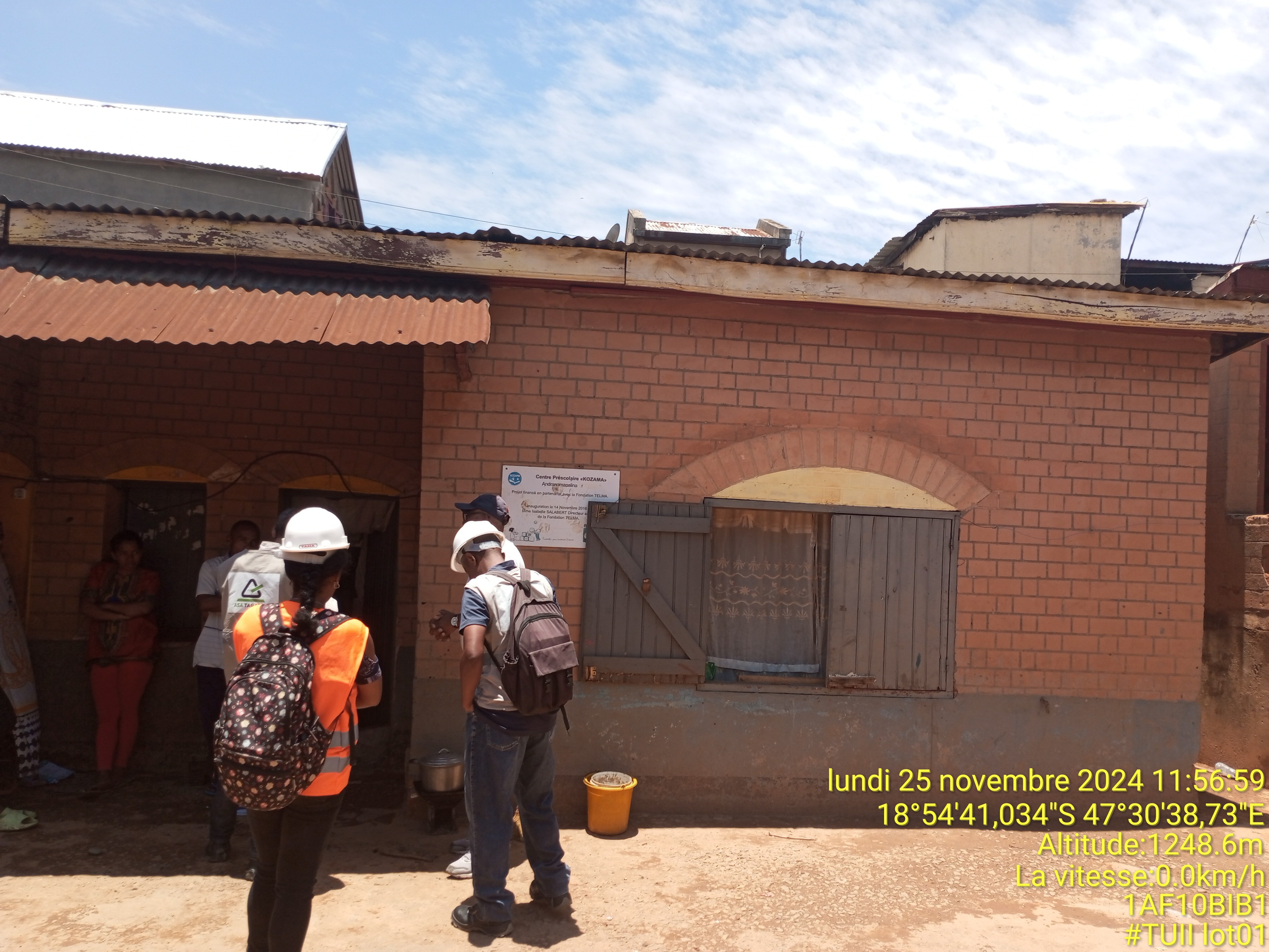 Image chantier avant