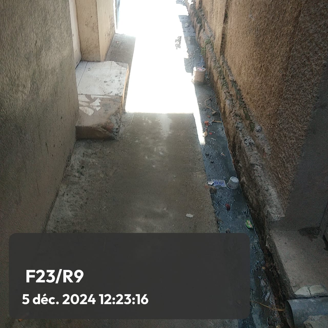 Image chantier après