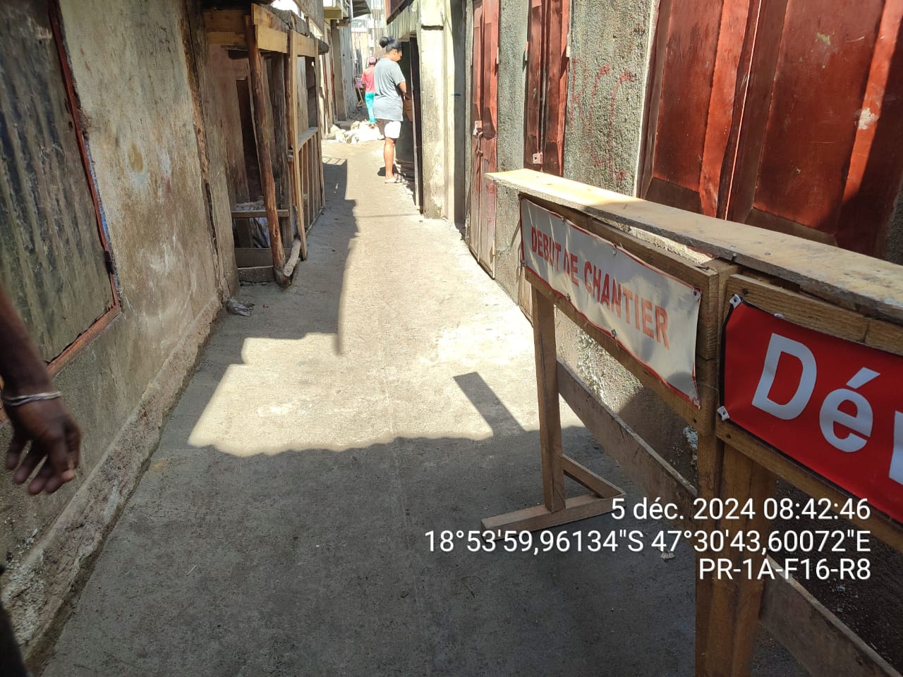 Image chantier après