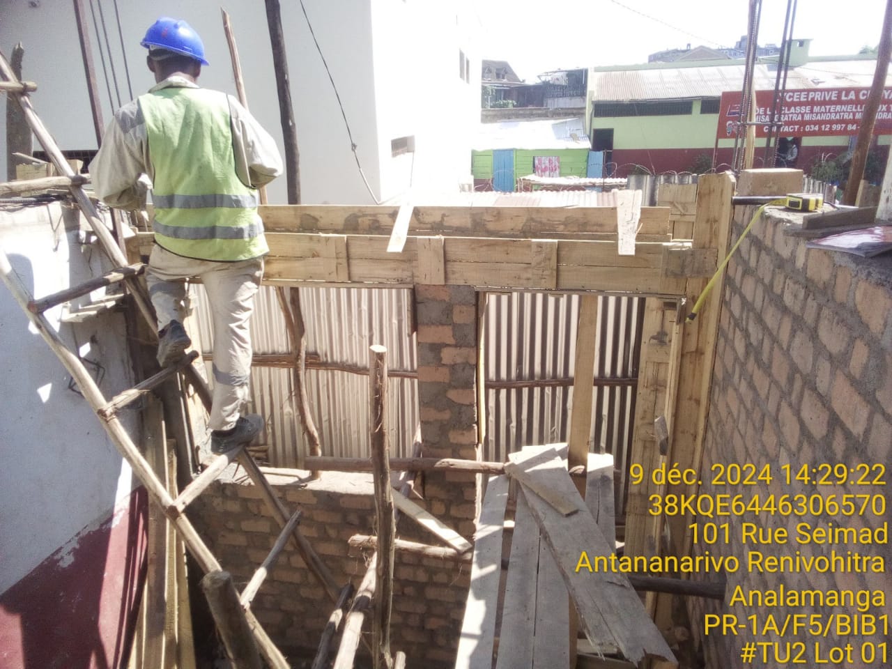 Image chantier avant