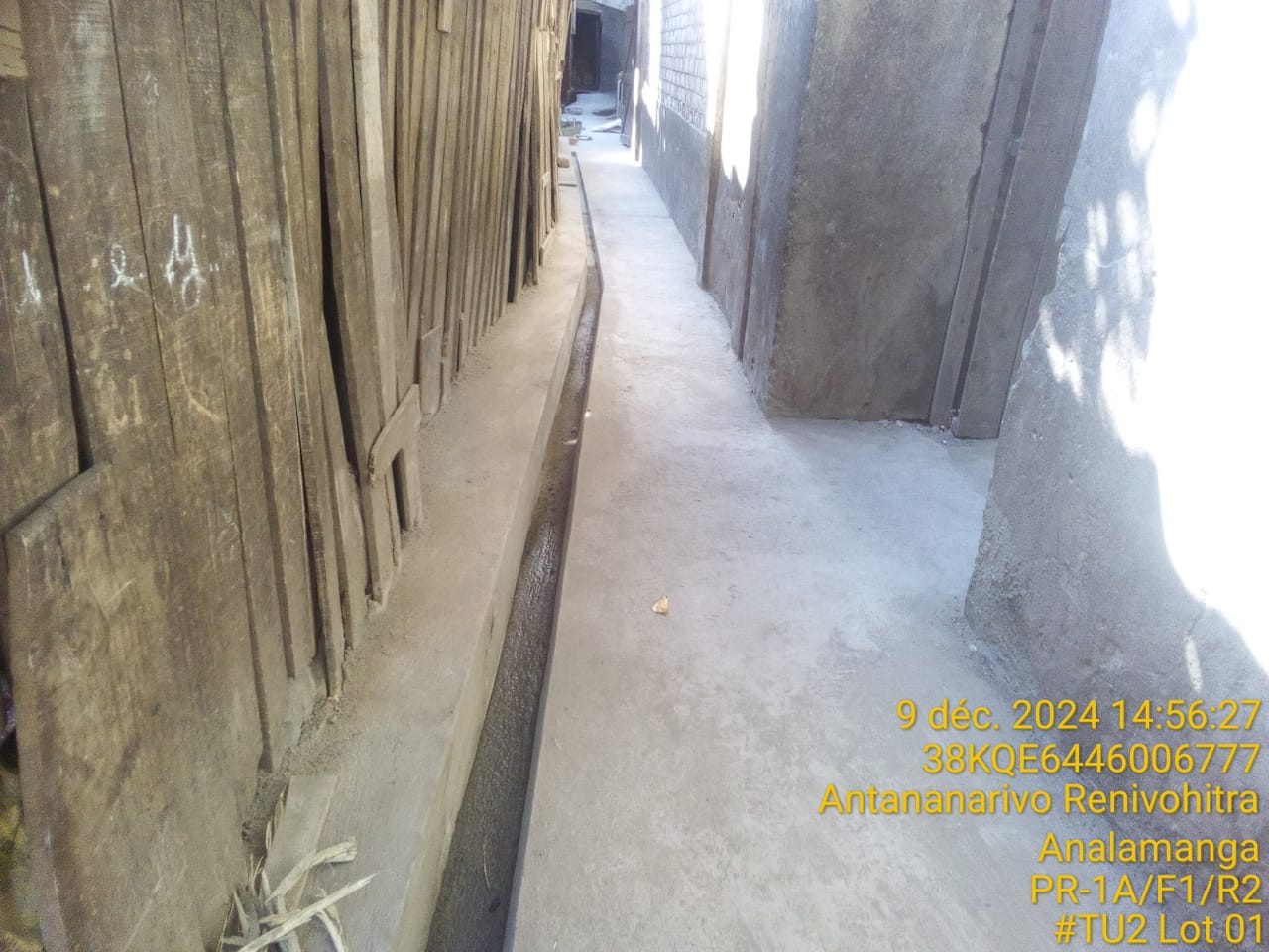Image chantier après