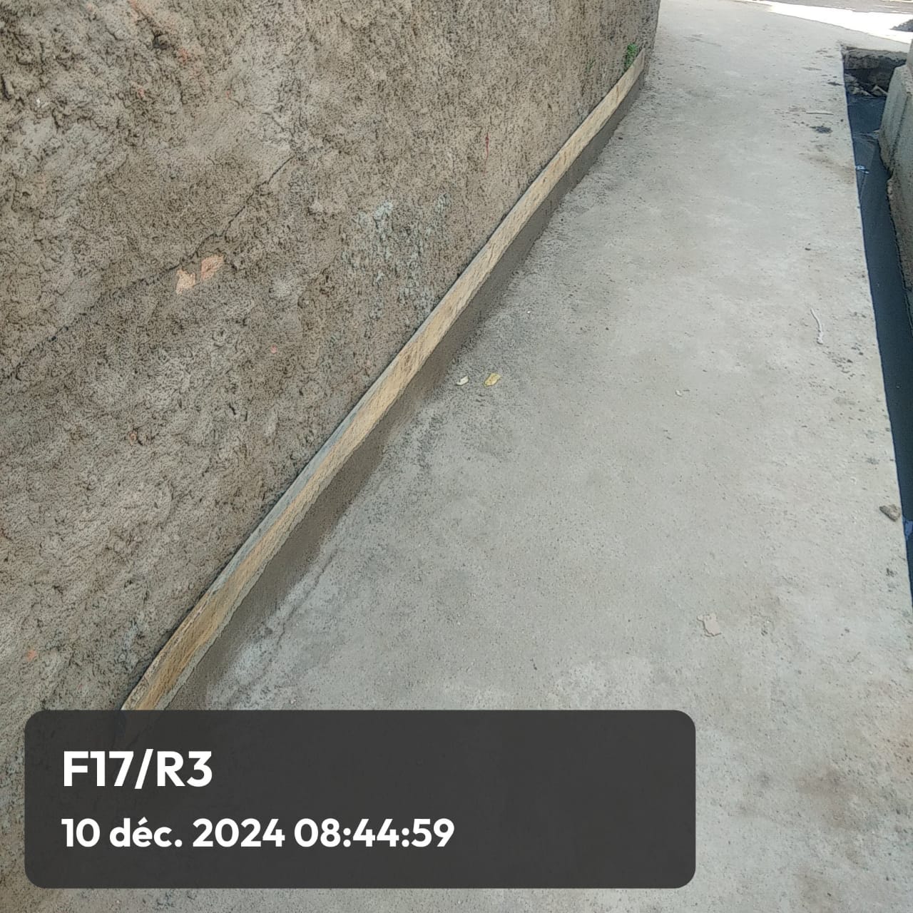Image chantier après