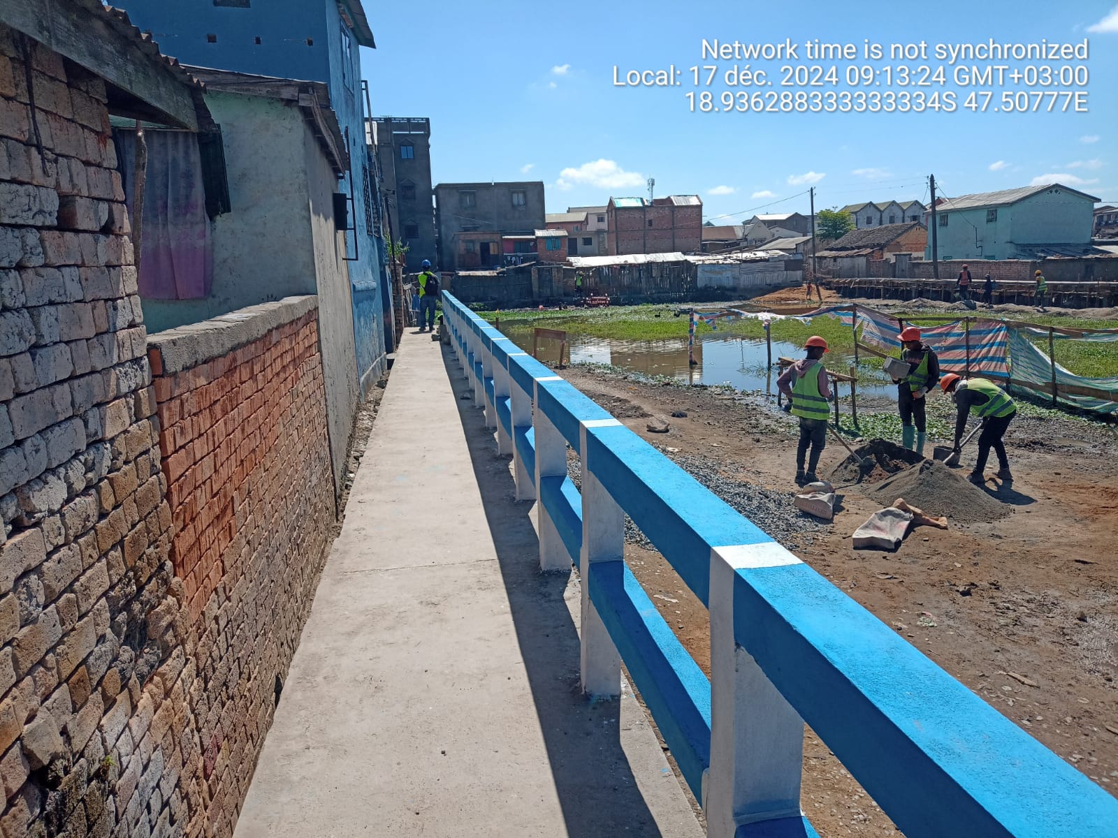 Image chantier après