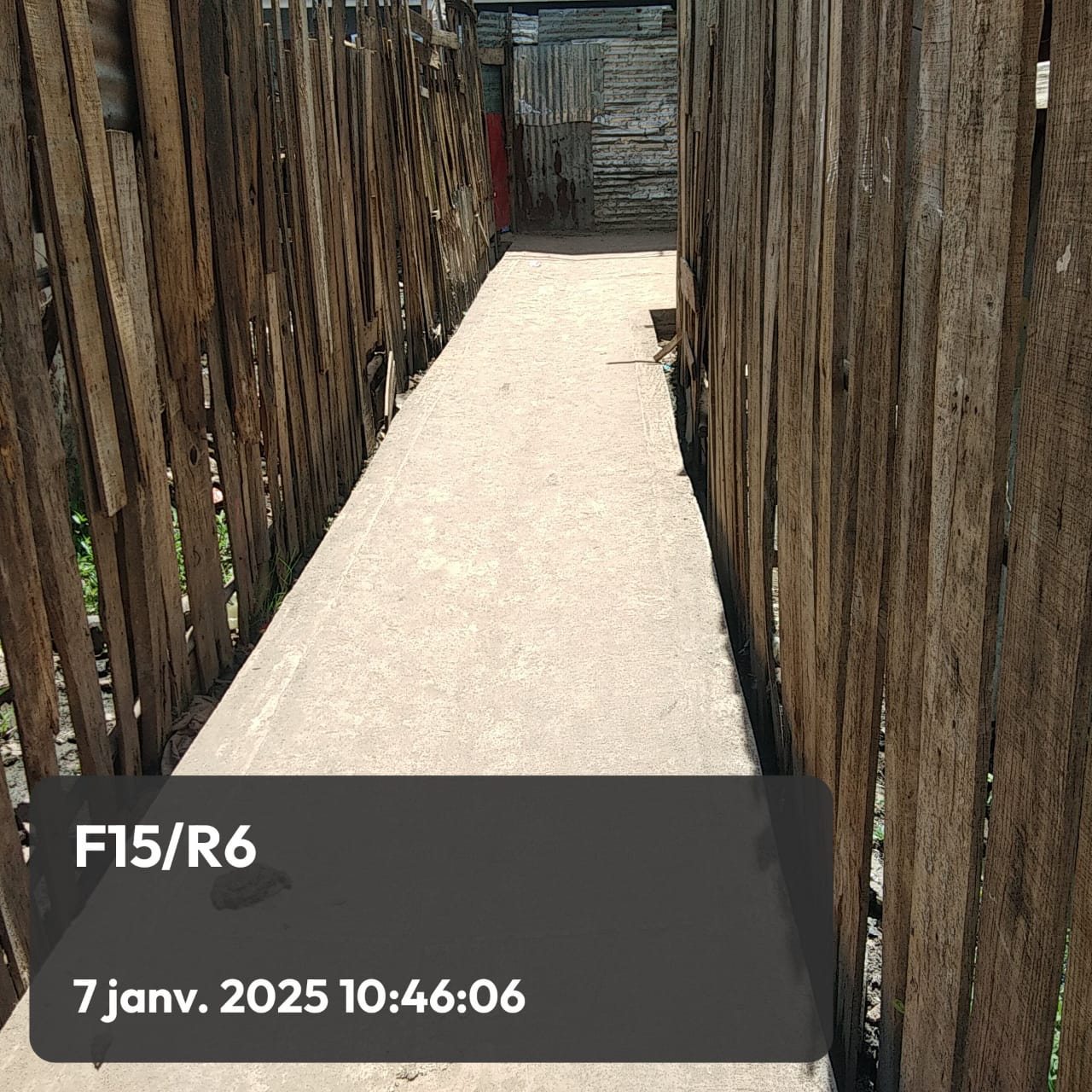 Image chantier après