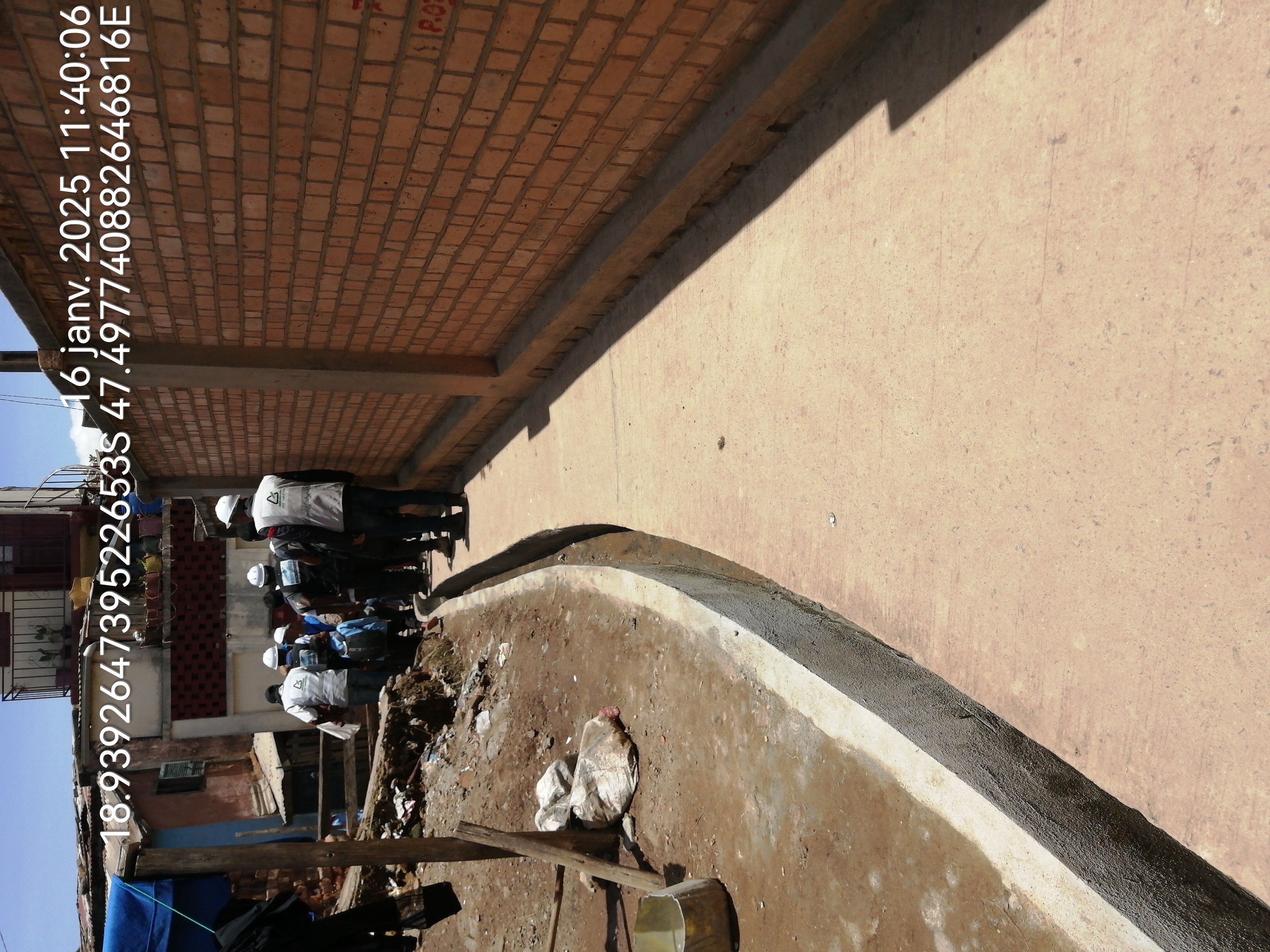 Image chantier après